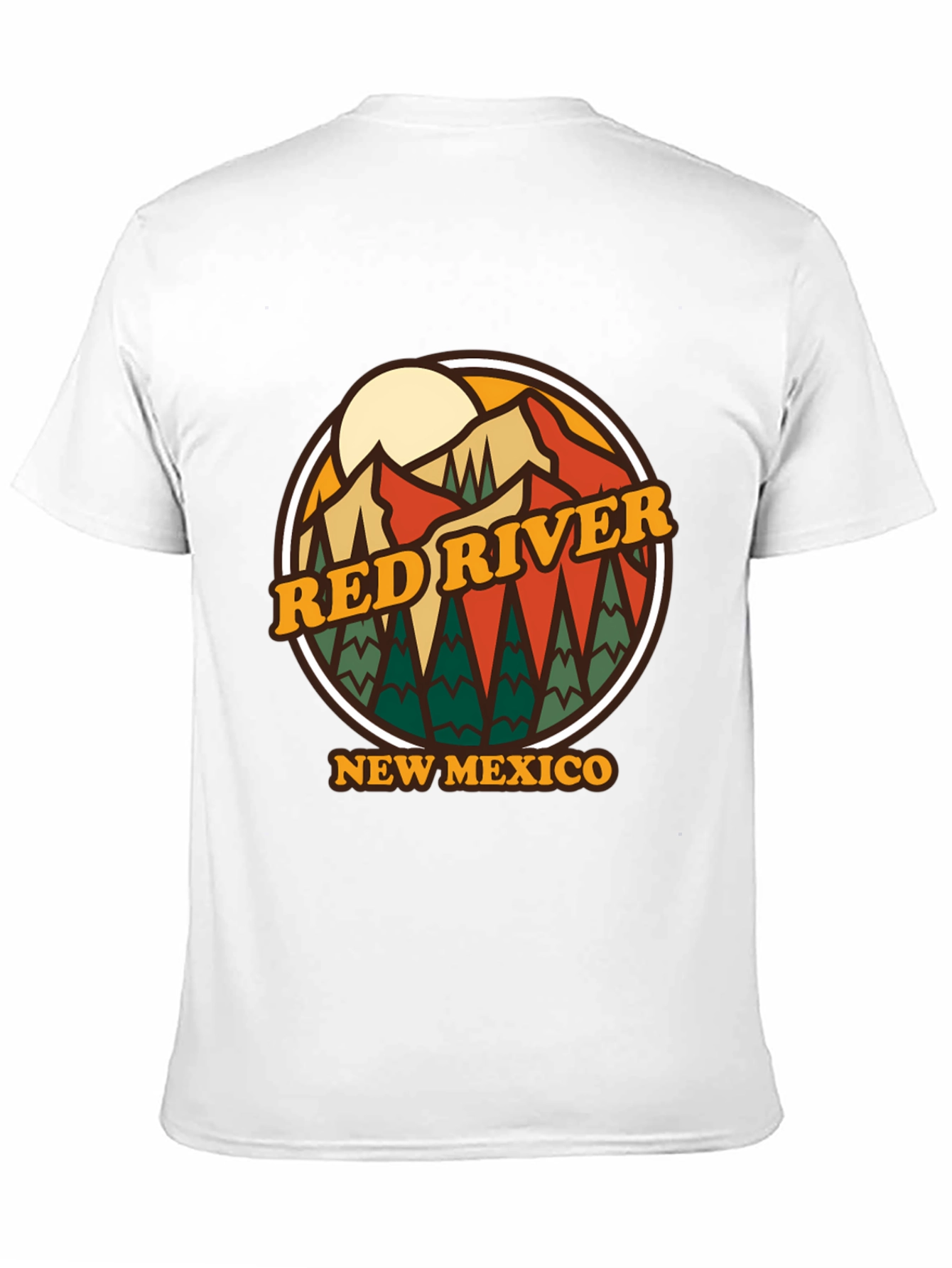 Red River New Mexico T-Shirt Retro Style Graphic Tee