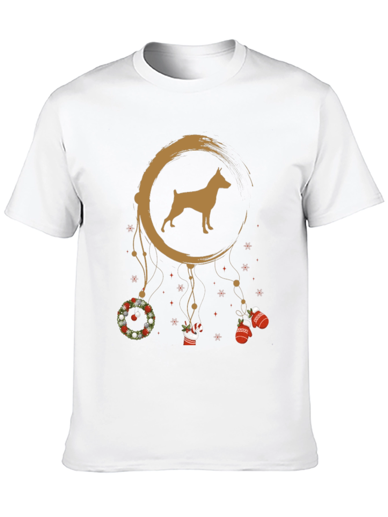 Dog Breed Dreamcatcher Christmas T-Shirt