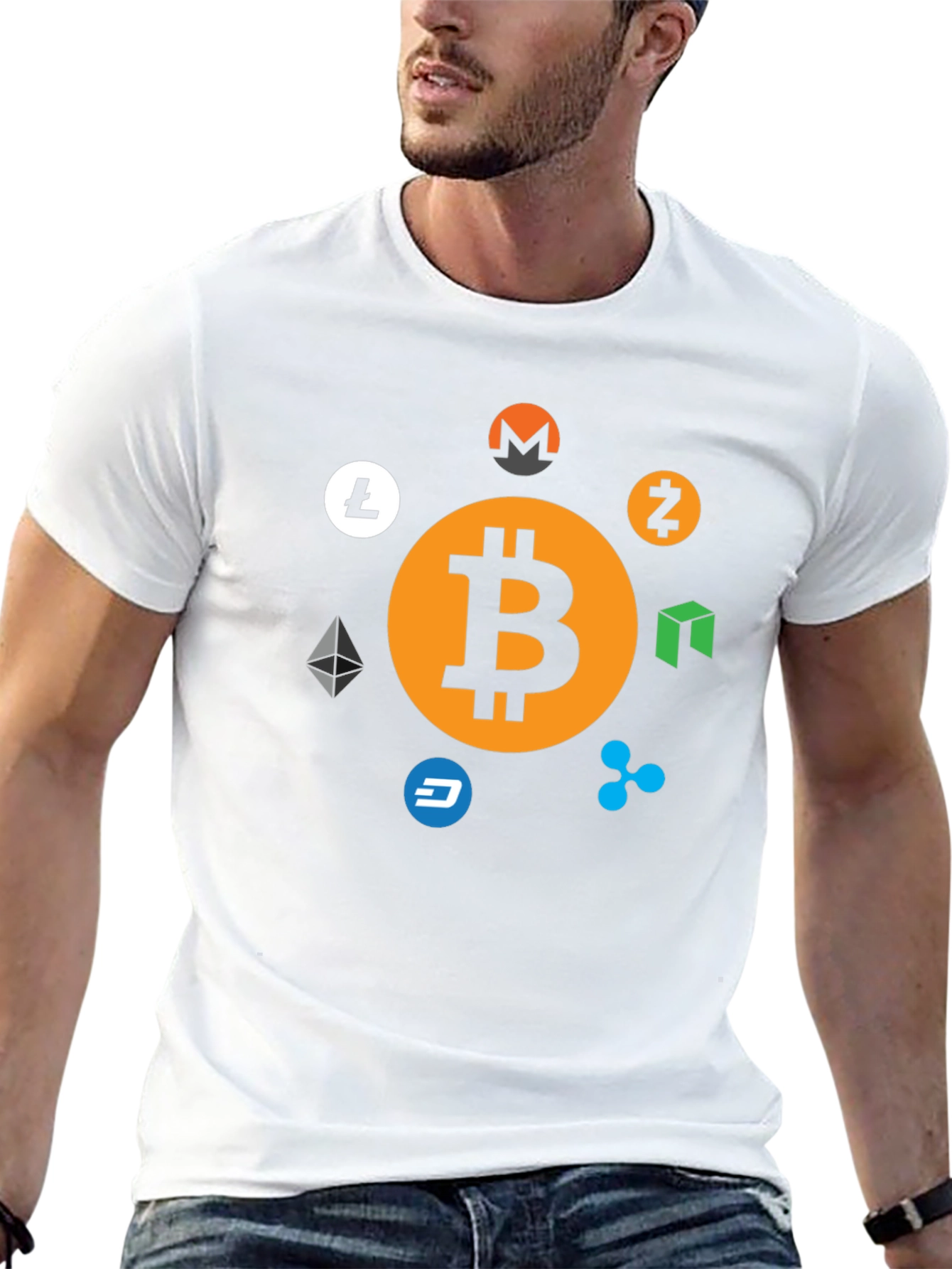 Crypto Currency Bitcoin T-Shirt