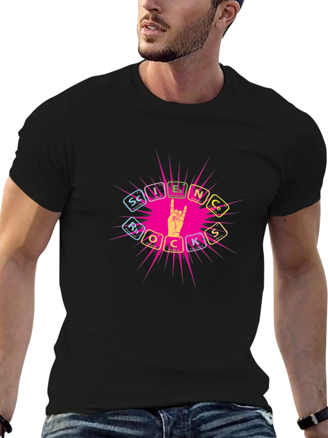 Science Rocks T-Shirt - Unique Graphic Tee