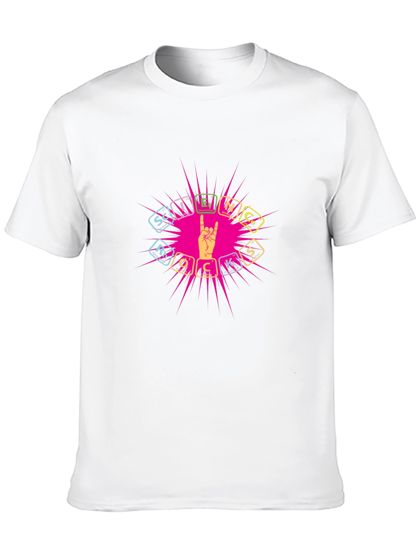 Science Rocks T-Shirt - Unique Graphic Tee
