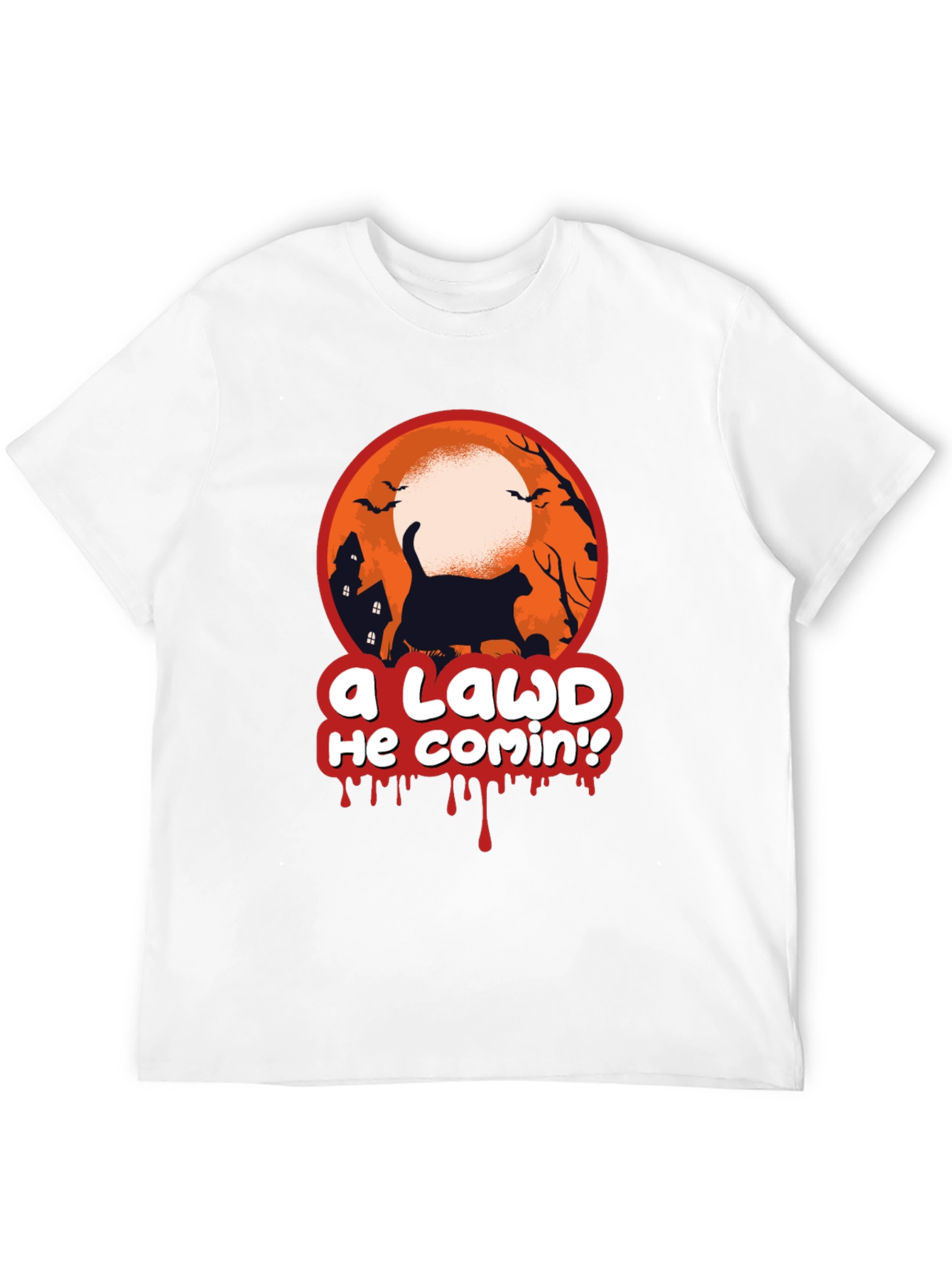 A Lawd He Comin Halloween Tee
