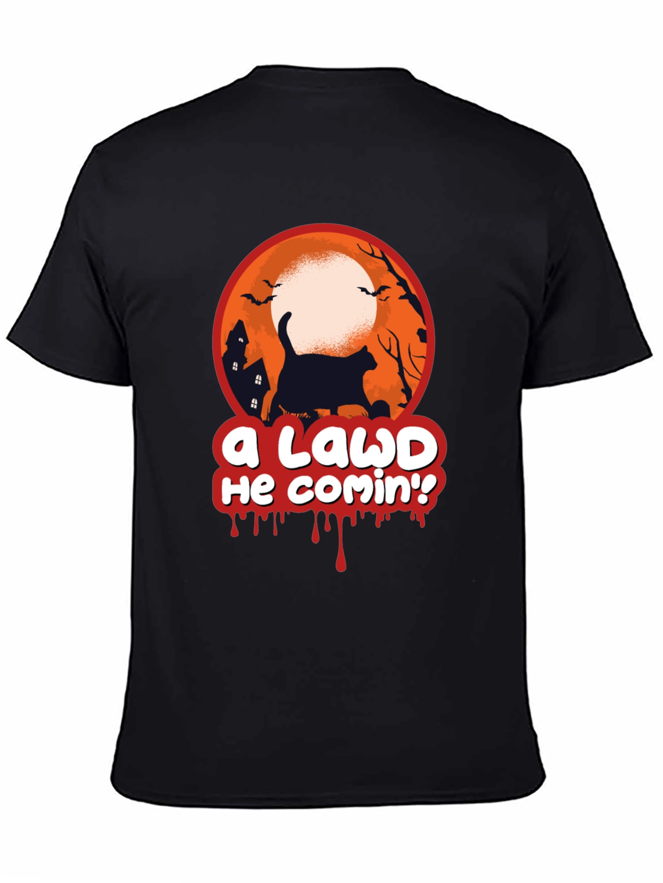 A Lawd He Comin Halloween Tee