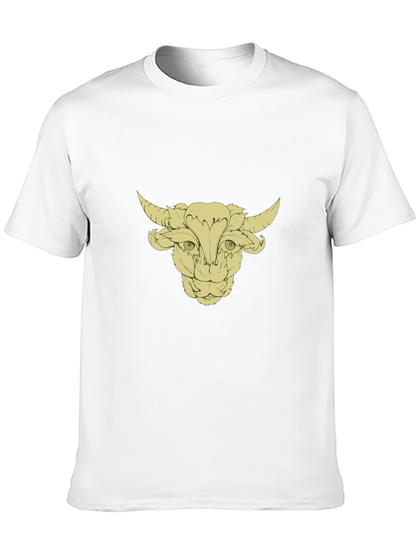 Bull Head Graphic Black Tee