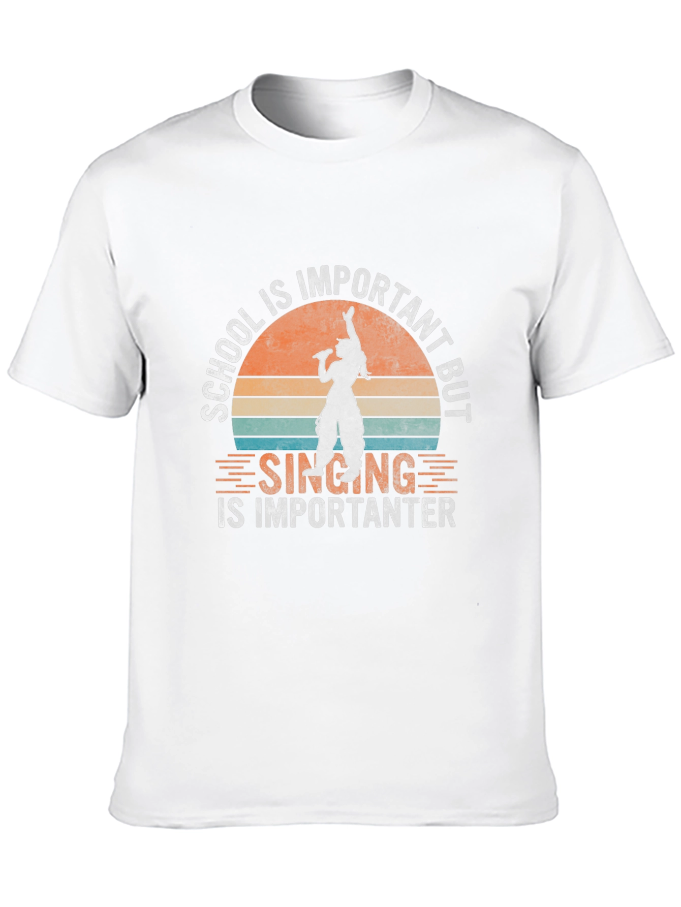 Singing is Importanter T-Shirt - Music Lover Tee