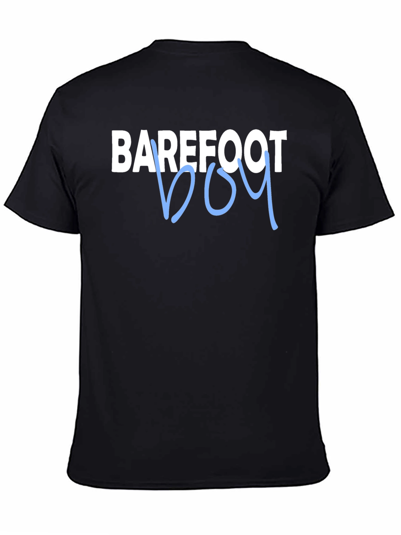 Barefoot Boy Graphic Tee - Trendy Casual Style
