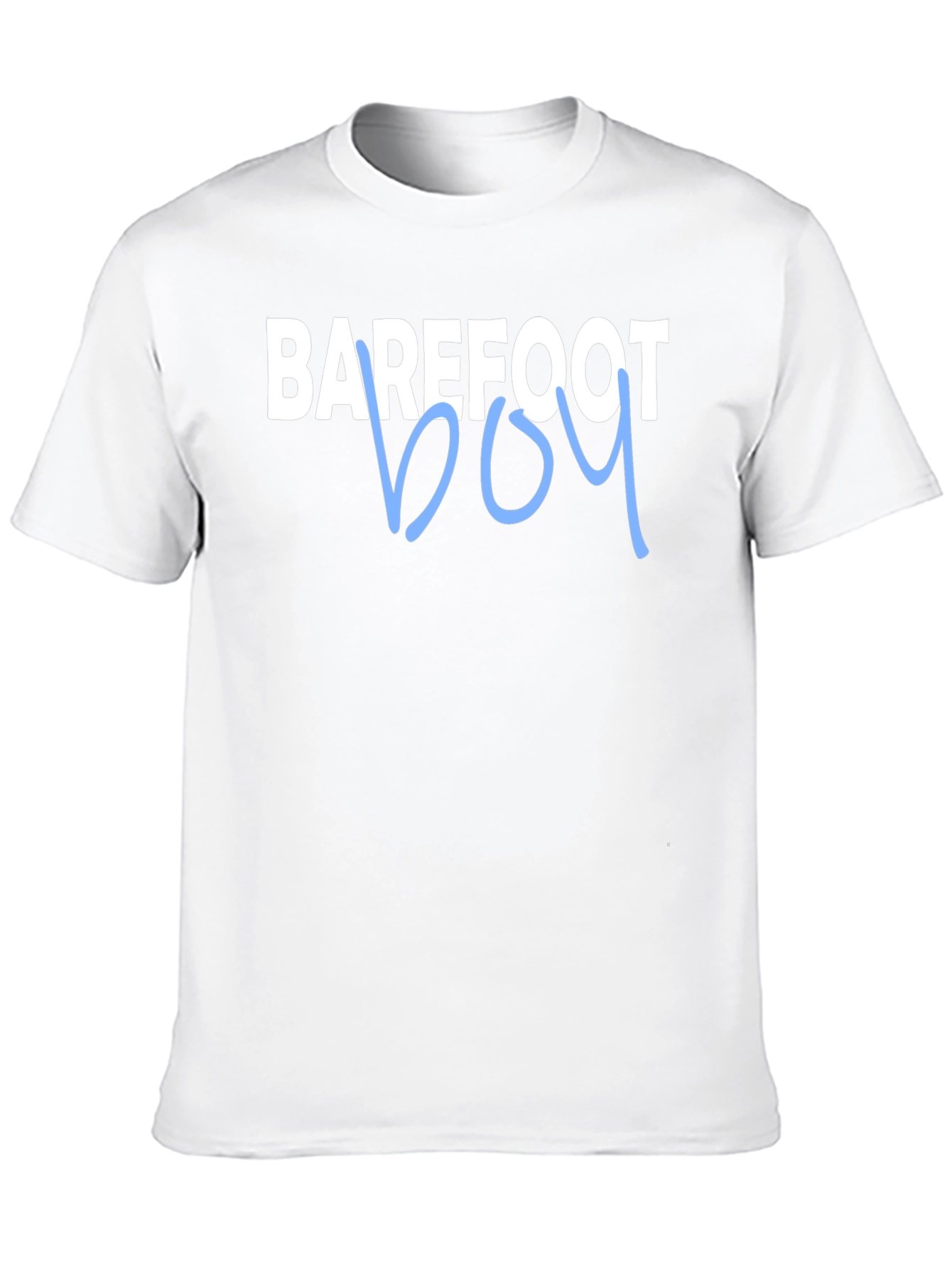 Barefoot Boy Graphic Tee - Trendy Casual Style