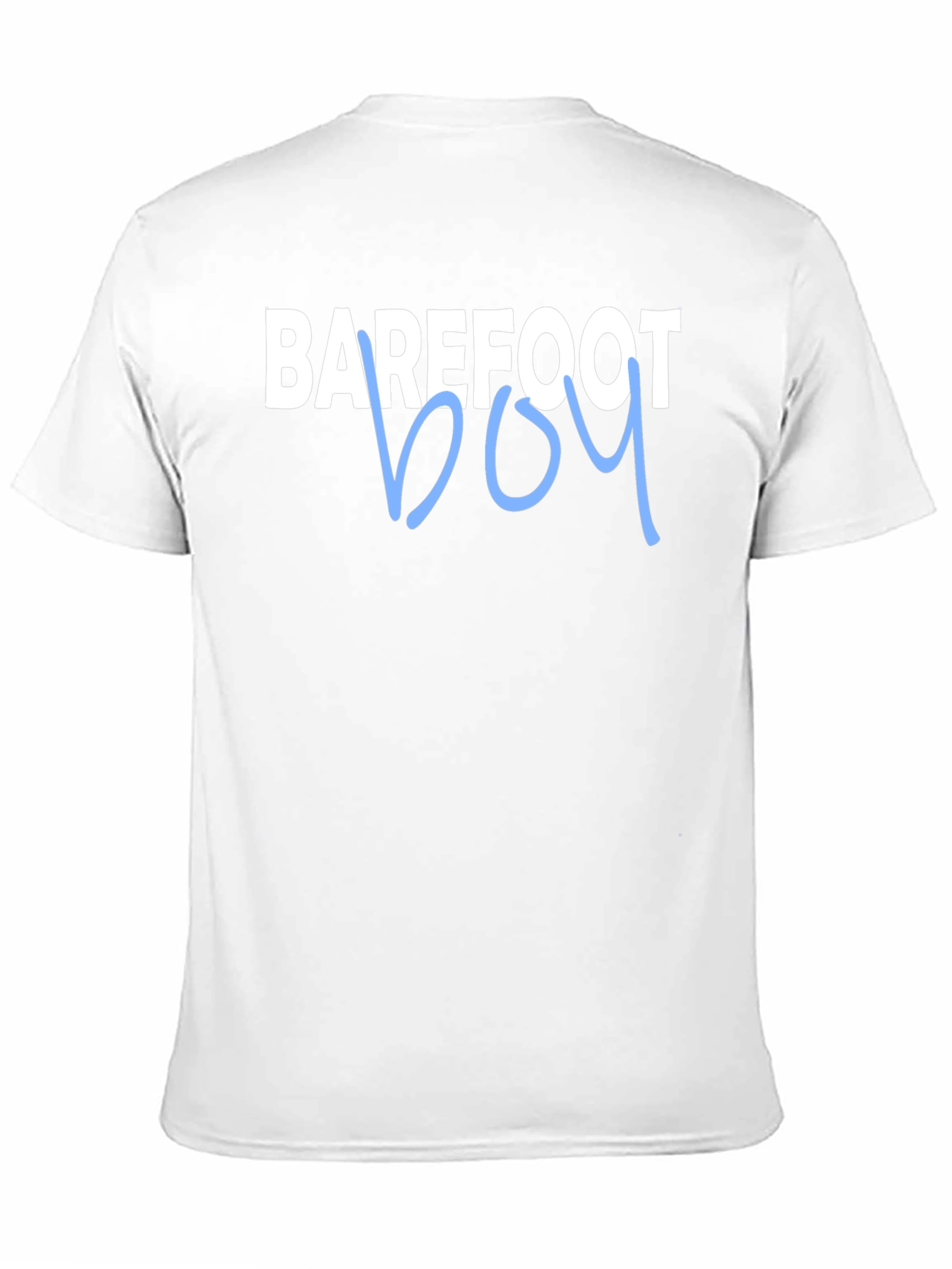 Barefoot Boy Graphic Tee - Trendy Casual Style