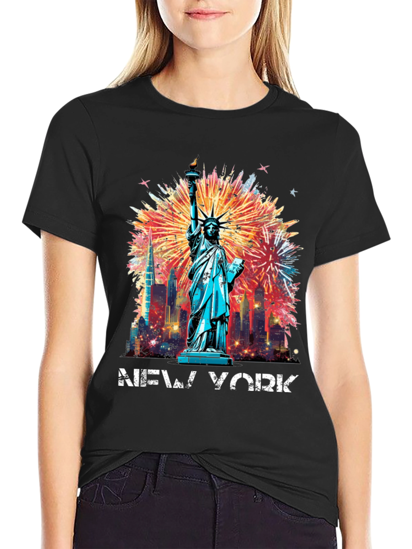 Statue of Liberty Graphic Tee