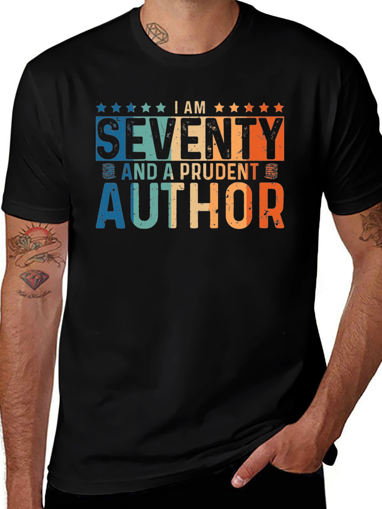 Seventy & Prudent Author Graphic Tee