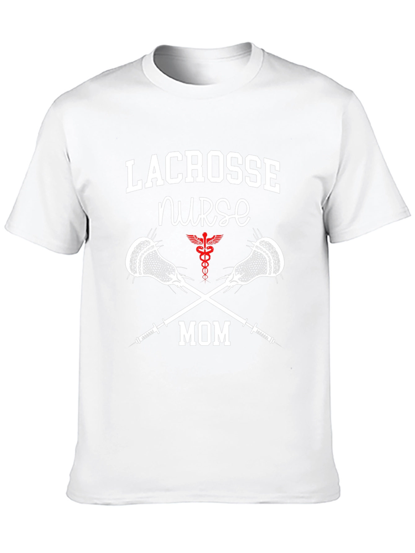Lacrosse Nurse Mom T-Shirt