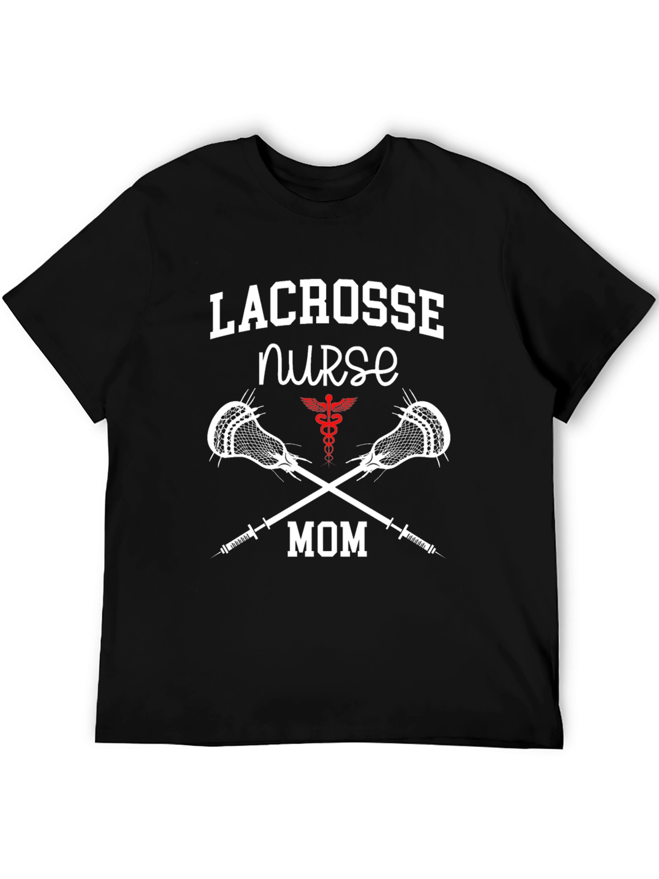 Lacrosse Nurse Mom T-Shirt