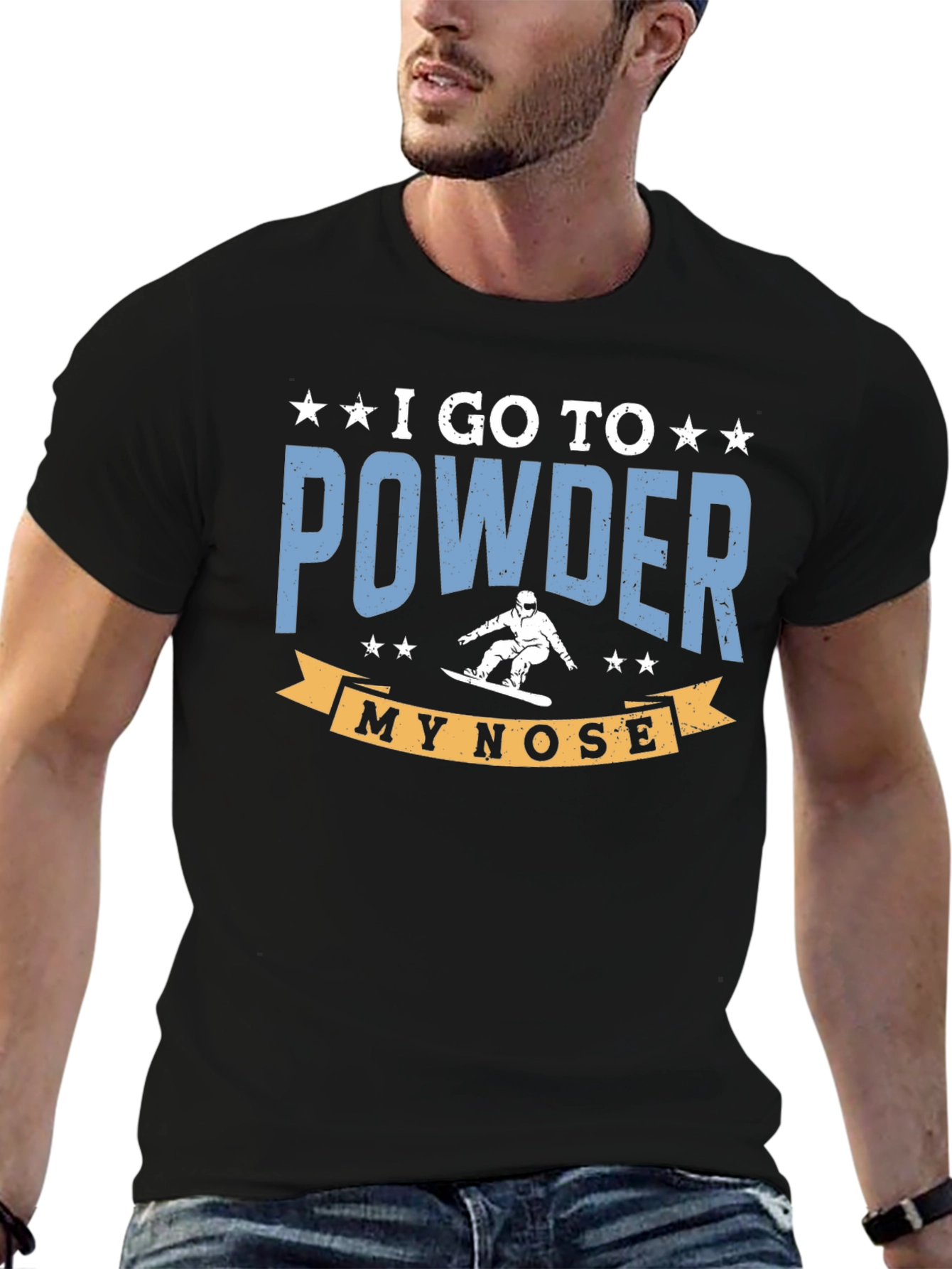 Powder Nose Snowboard T-Shirt