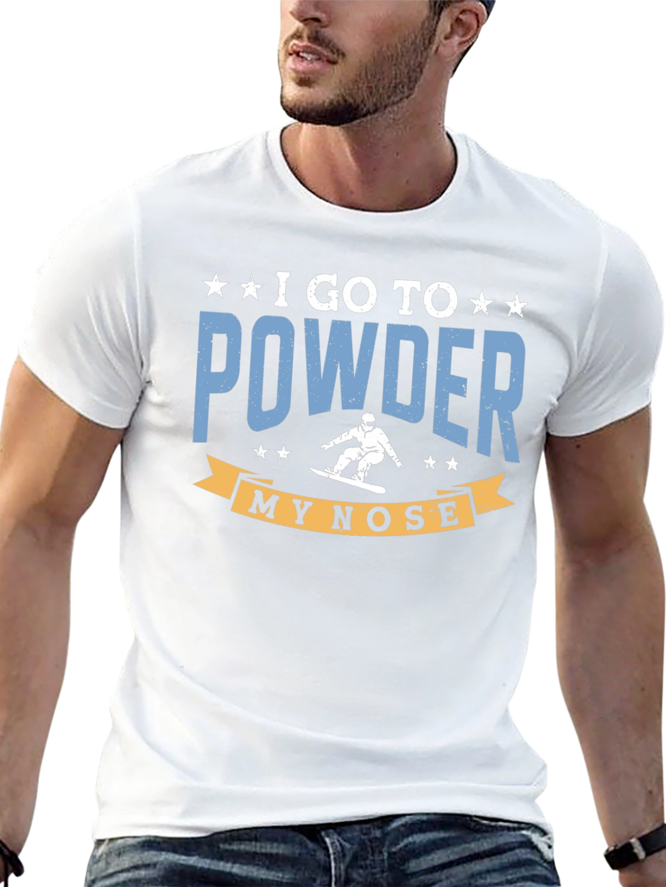 Powder Nose Snowboard T-Shirt