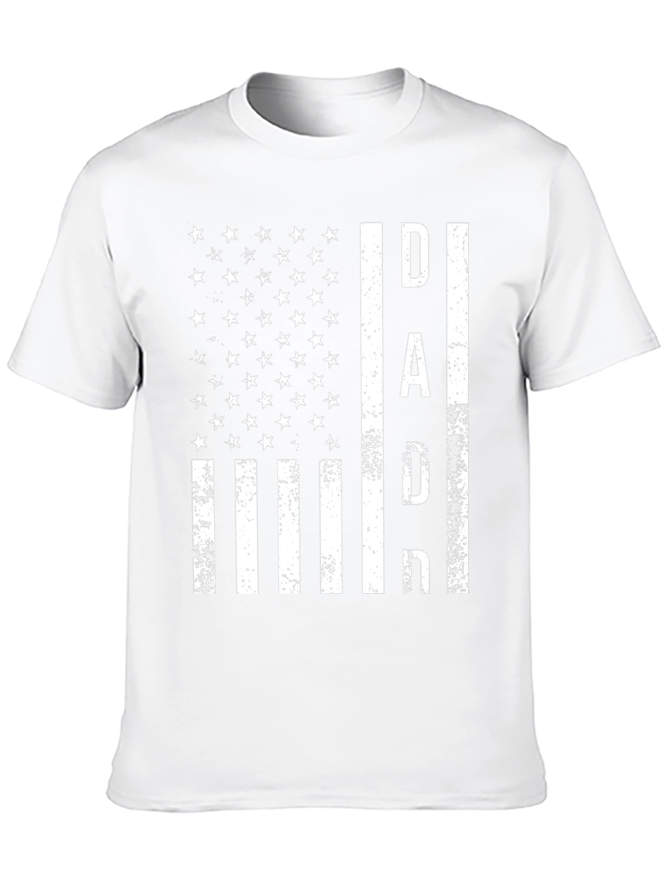 Patriotic Dad T-Shirt - American Flag Design