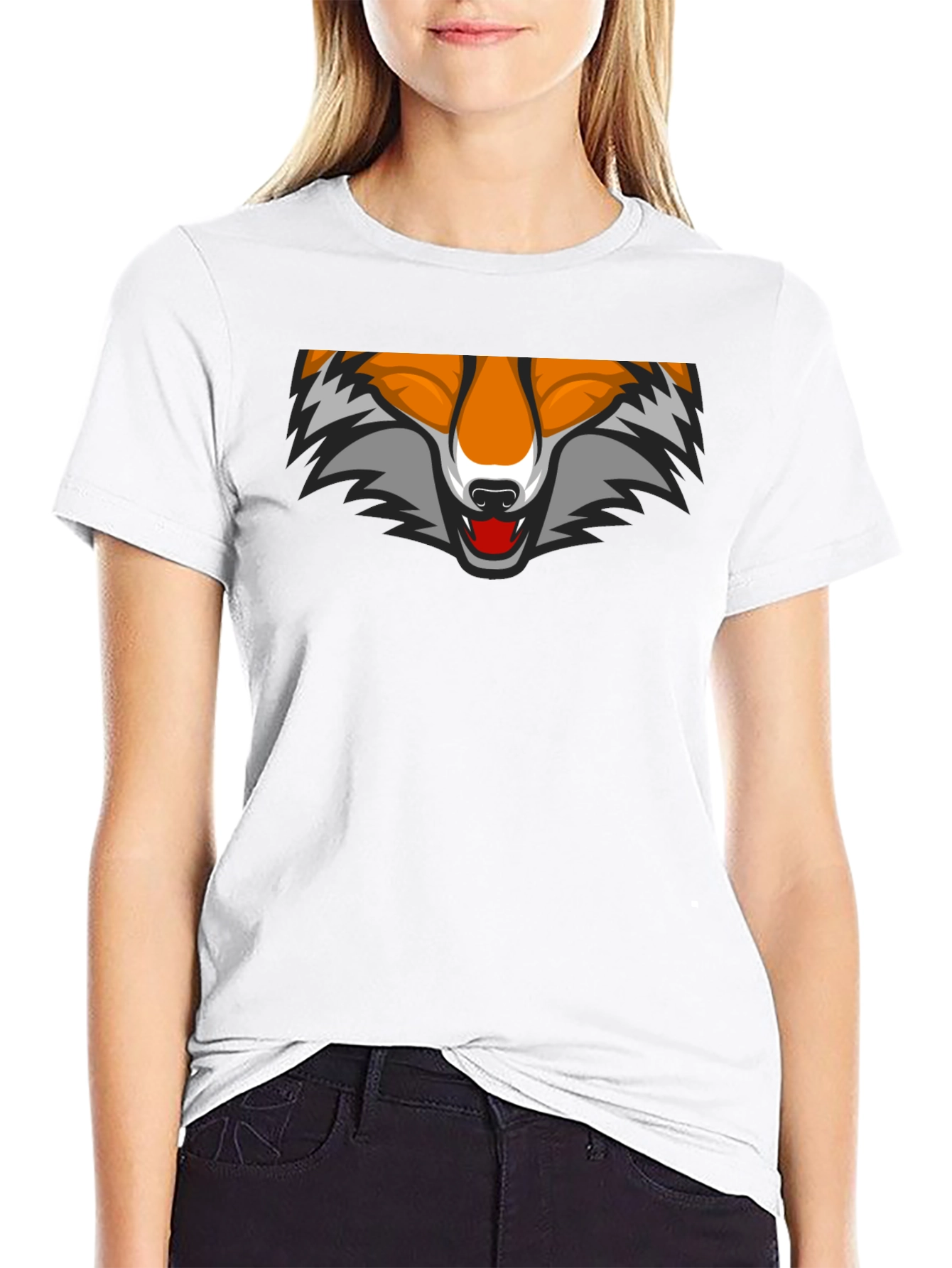Fox Graphic Tee - Cool Animal Design