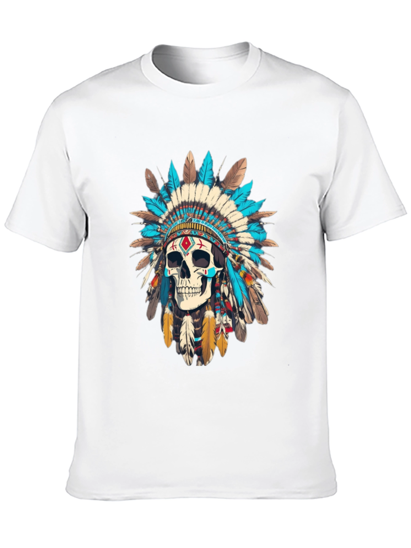 Skull Chief T-Shirt - Black