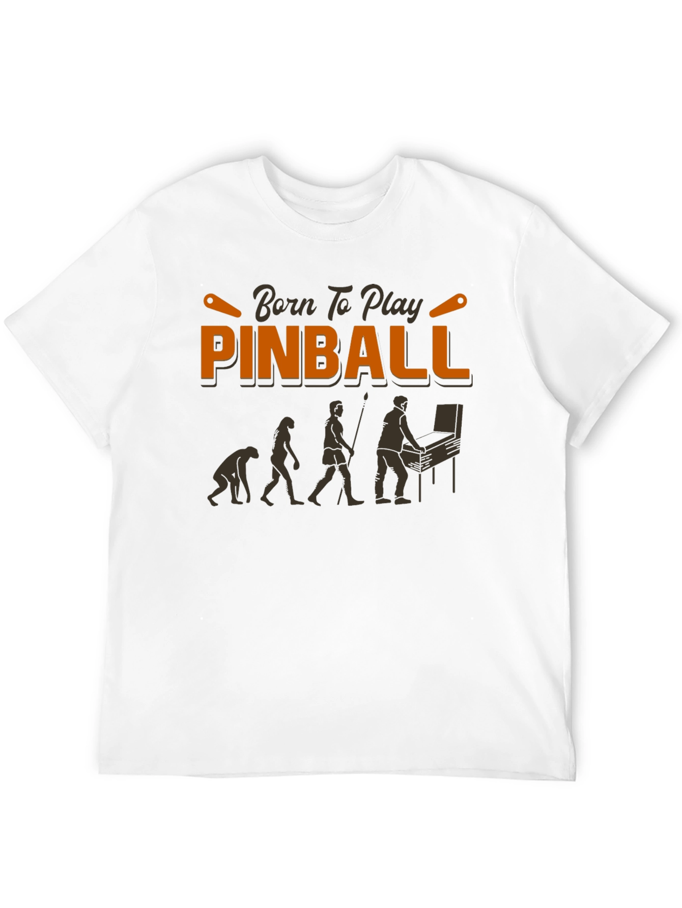 Born to Play Pinball Graphic T-Shirt