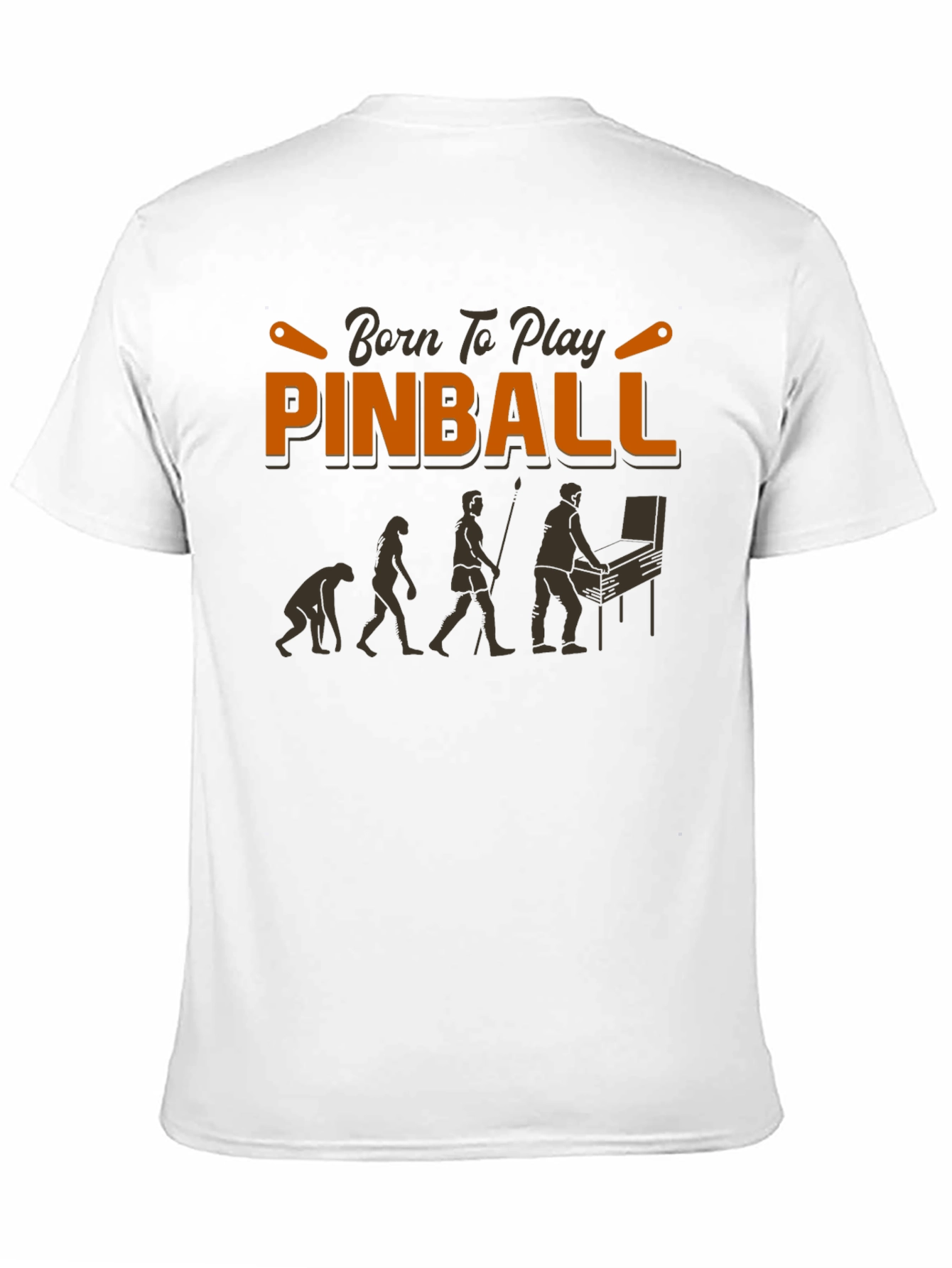 Born to Play Pinball Graphic T-Shirt