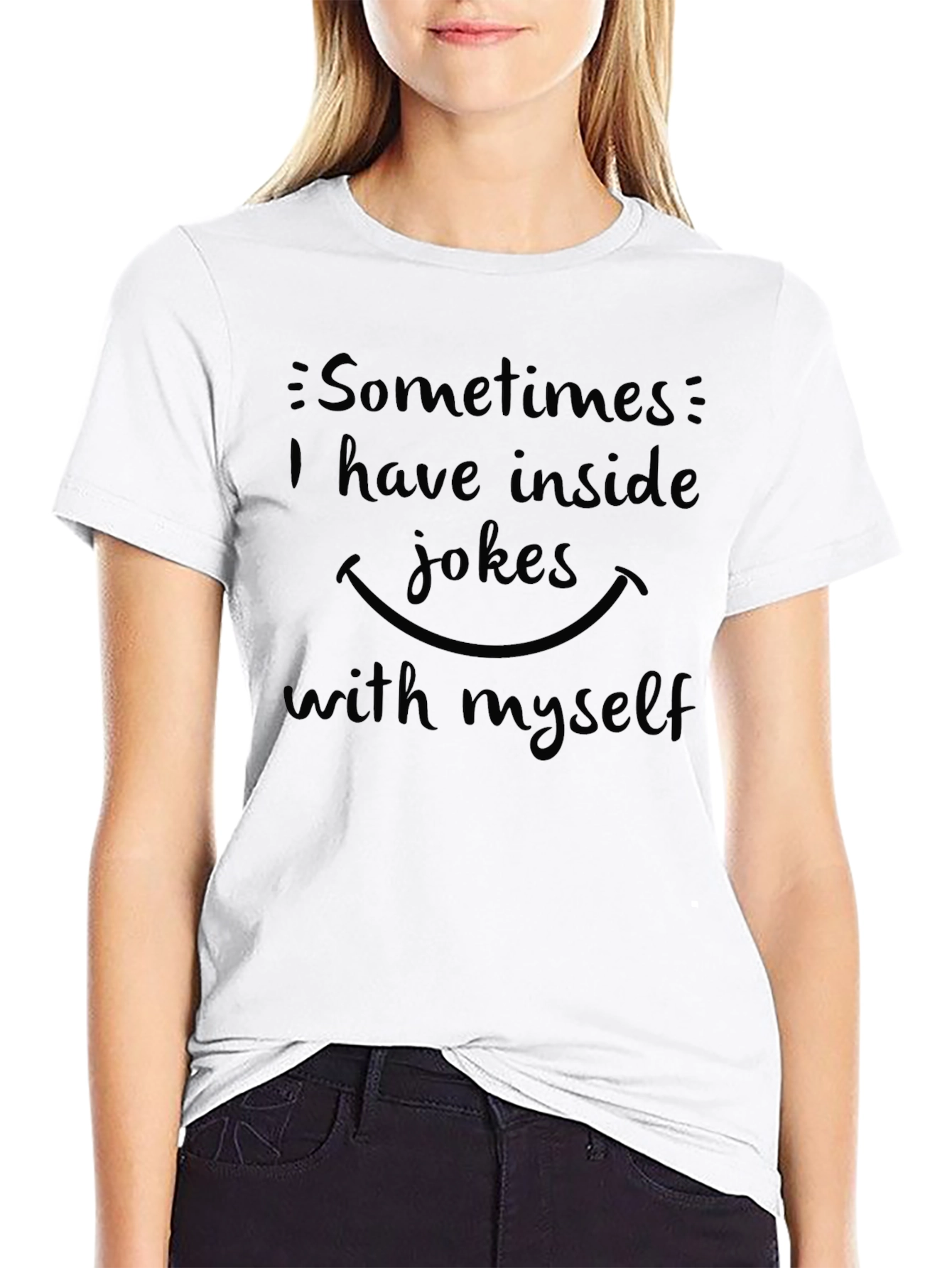Humorous Graphic Tee: Inside Jokes