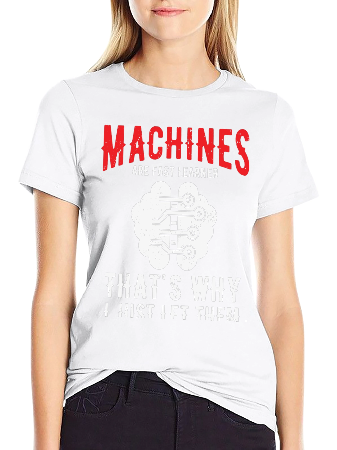 Machines are Fast Learners Graphic Tee