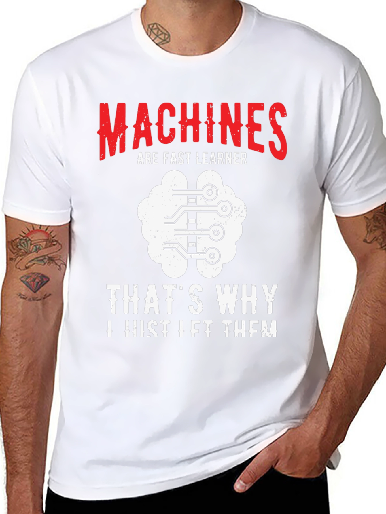 Machines are Fast Learners Graphic Tee