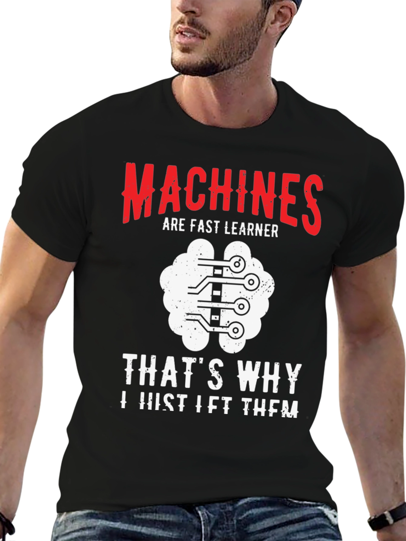 Machines are Fast Learners Graphic Tee