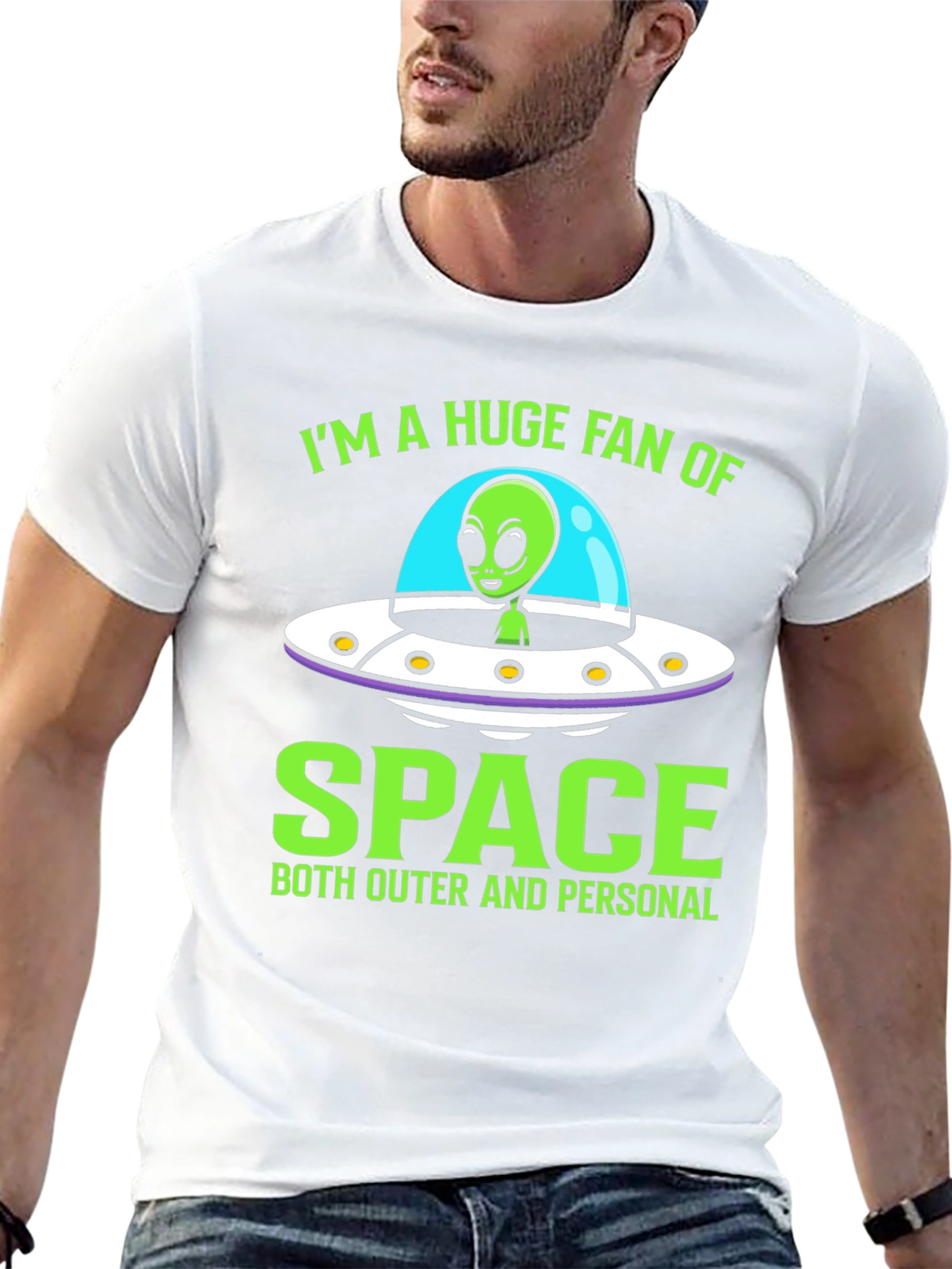 Alien Space Fan T-Shirt