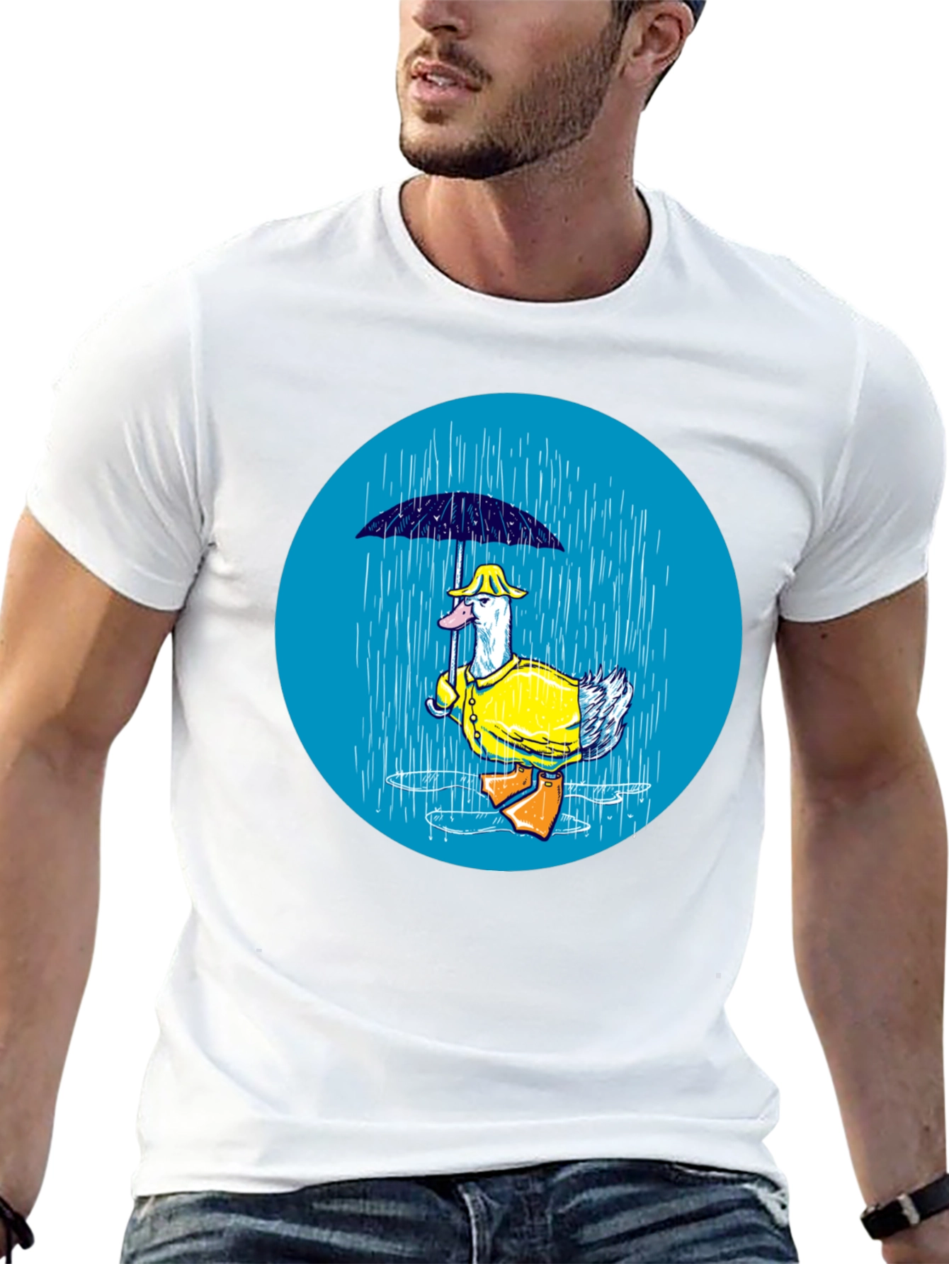 Duck in Rain T-Shirt