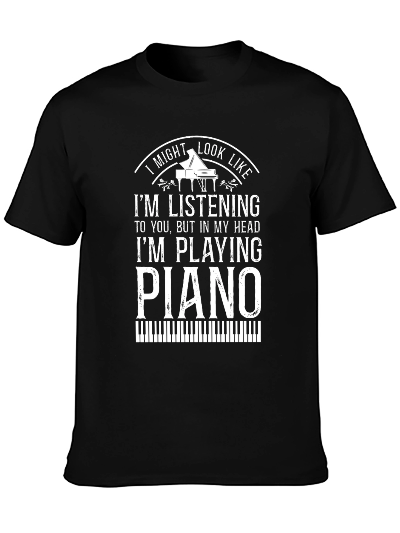 Im Playing Piano T-Shirt - Musician Tee