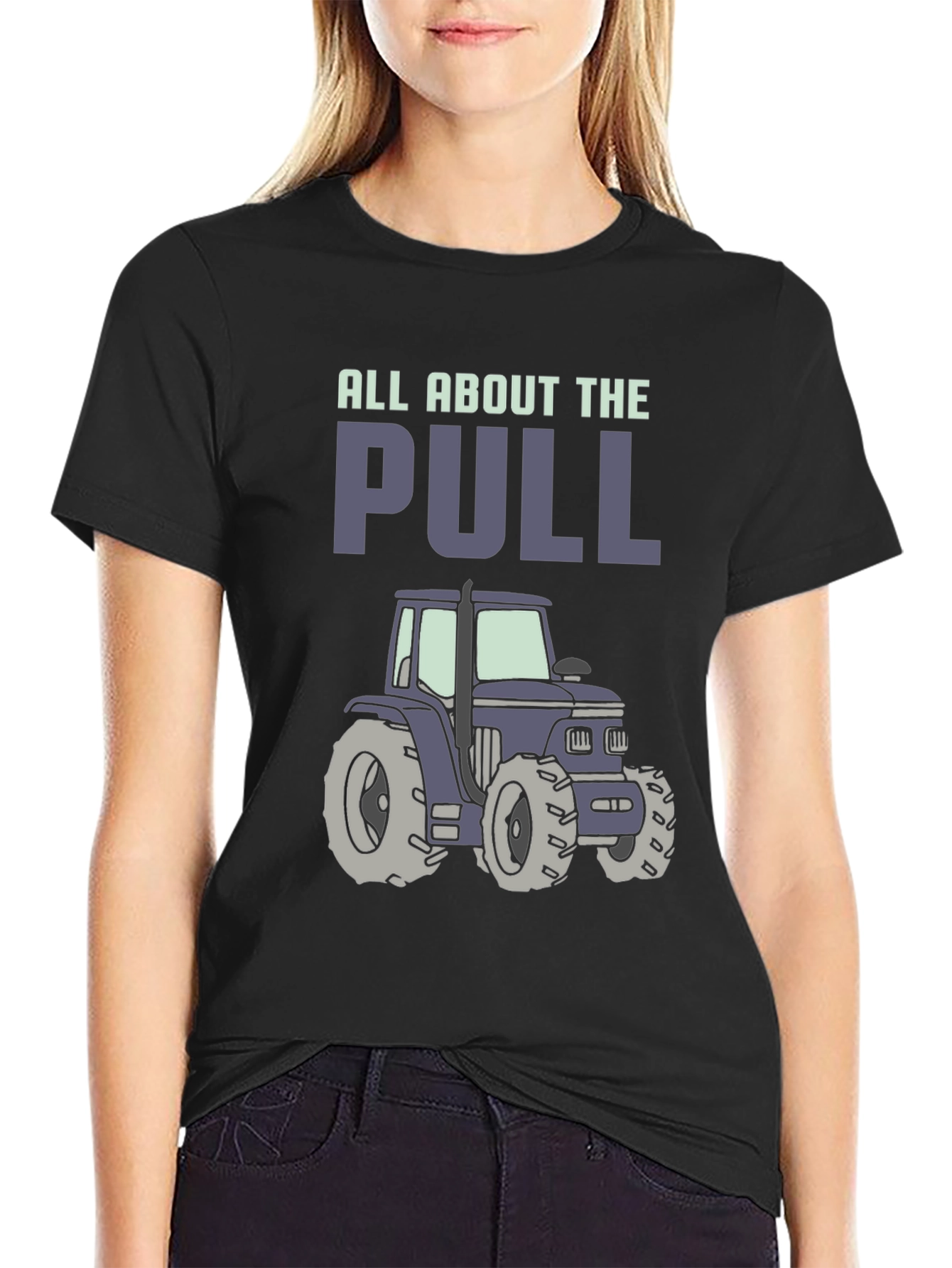All About The Pull Tractor Graphic Tee