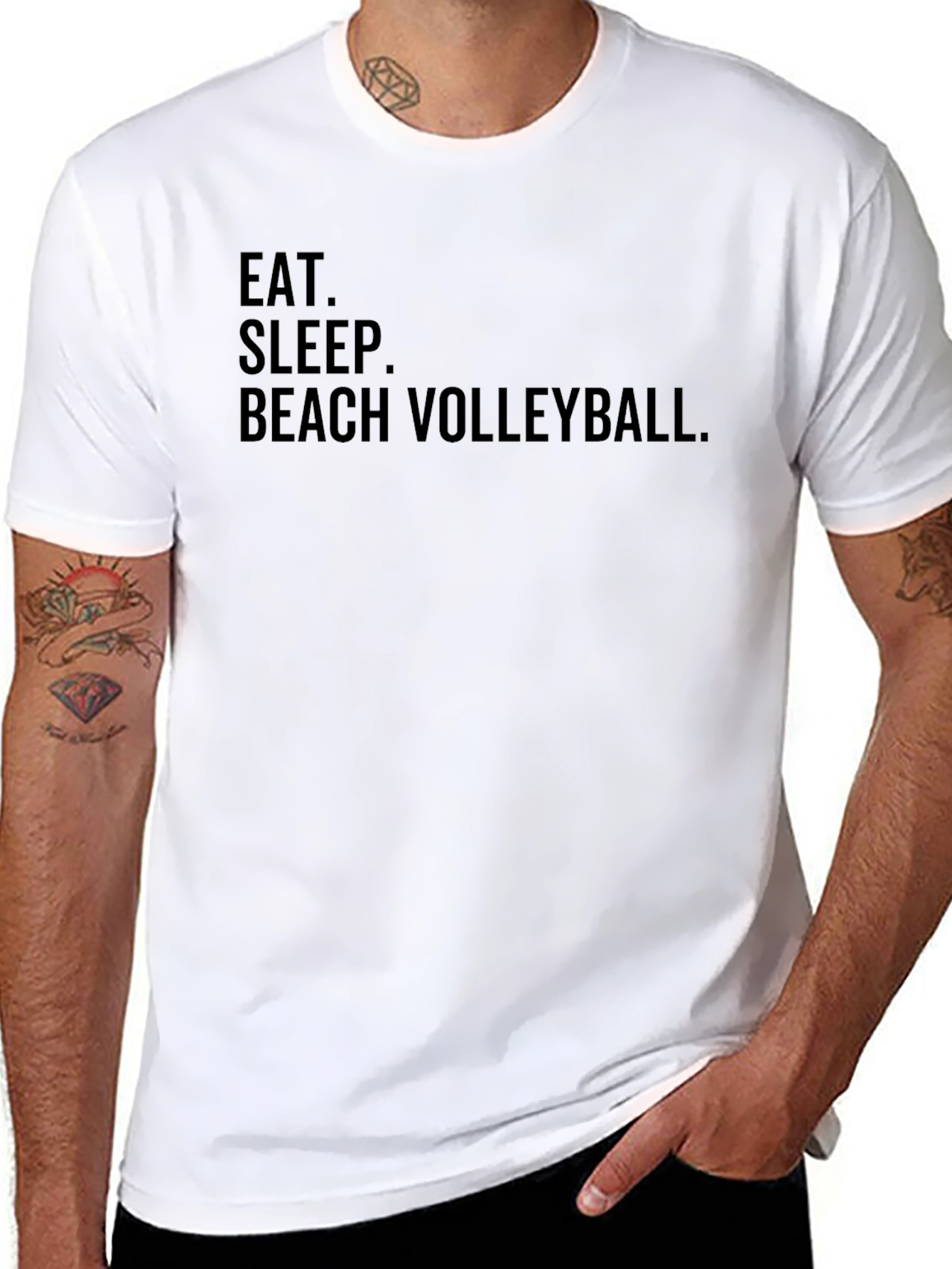 Eat Sleep Beach Volleyball T-Shirt