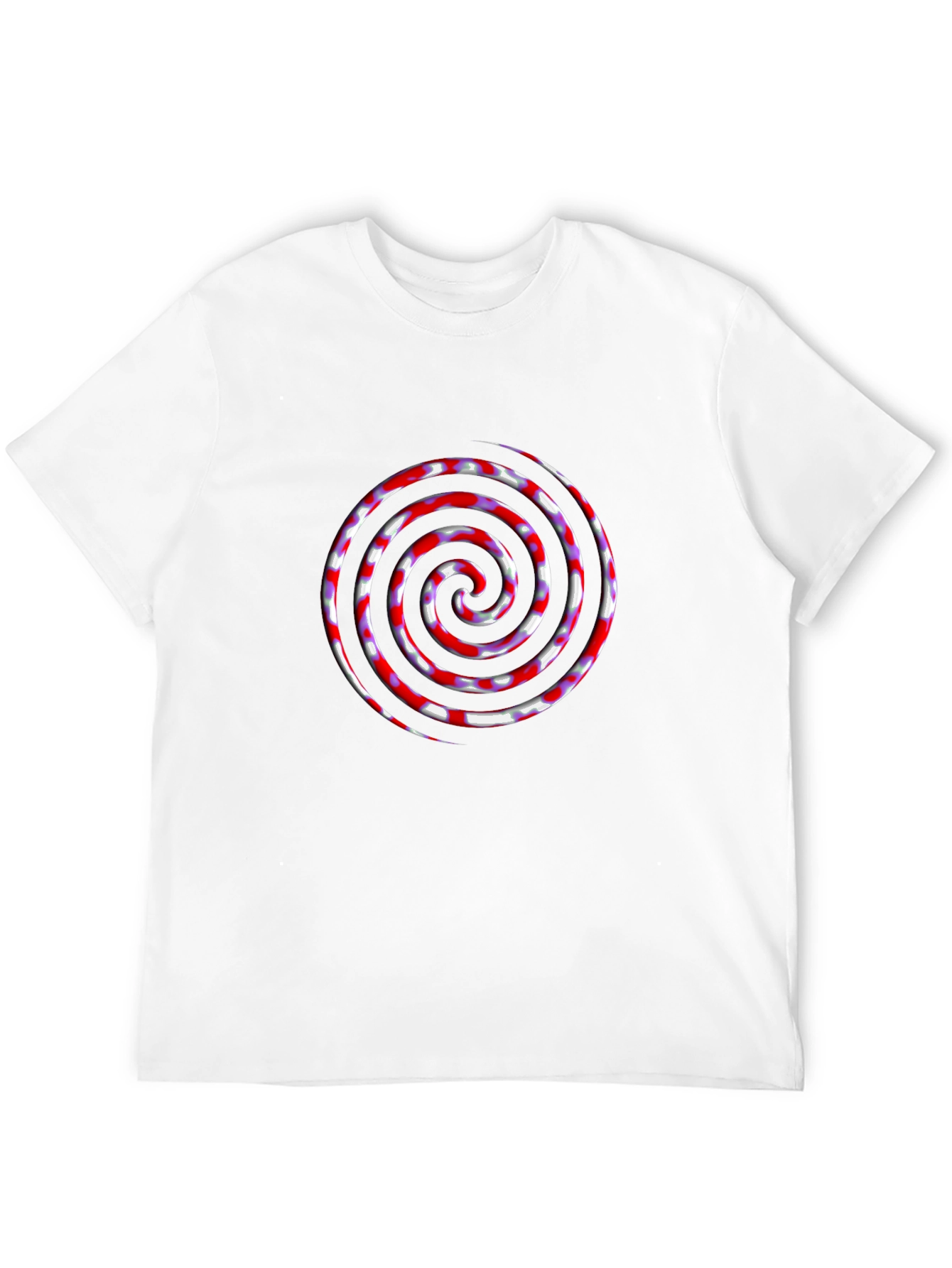 Swirl Graphic Black T-Shirt
