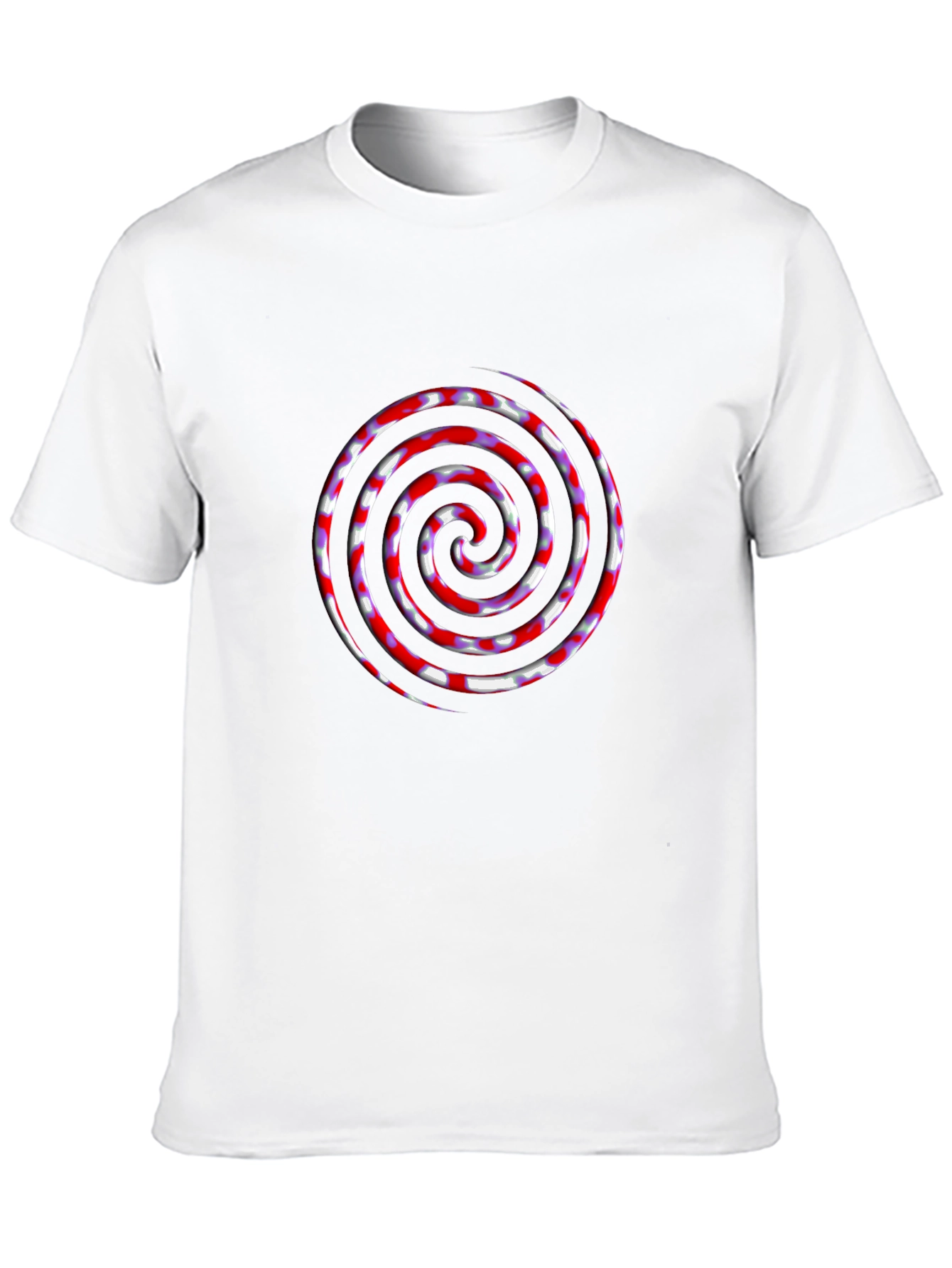 Swirl Graphic Black T-Shirt
