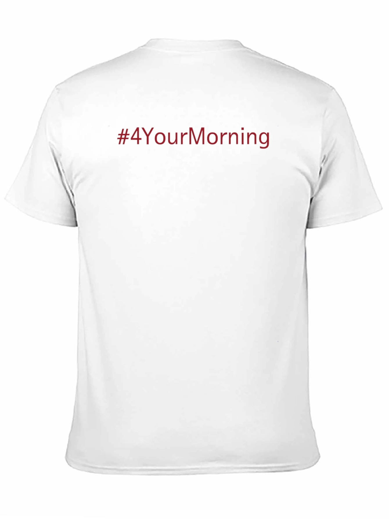#4YourMorning Crewneck T-Shirt