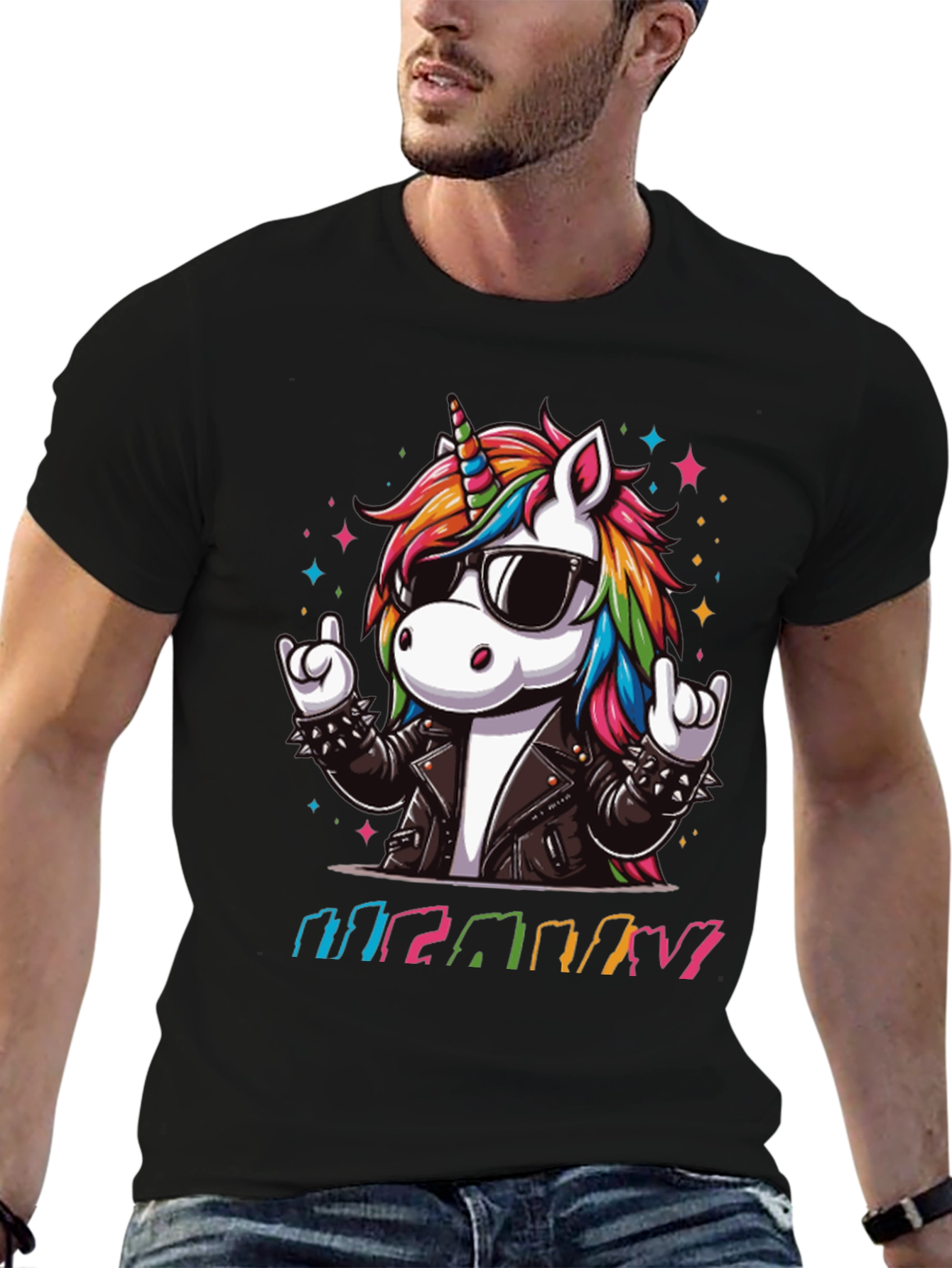Rockstar Unicorn Graphic Tee