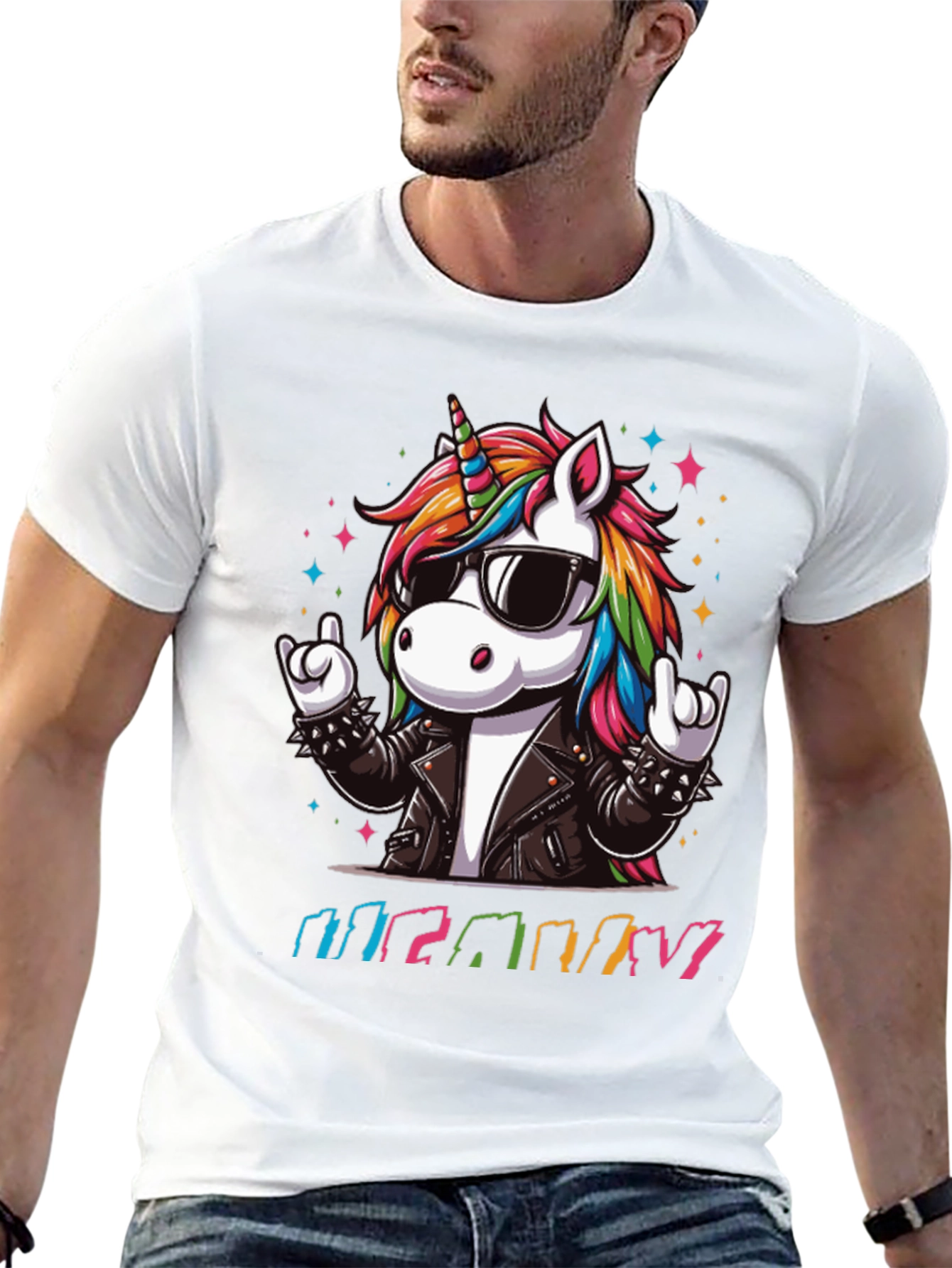 Rockstar Unicorn Graphic Tee