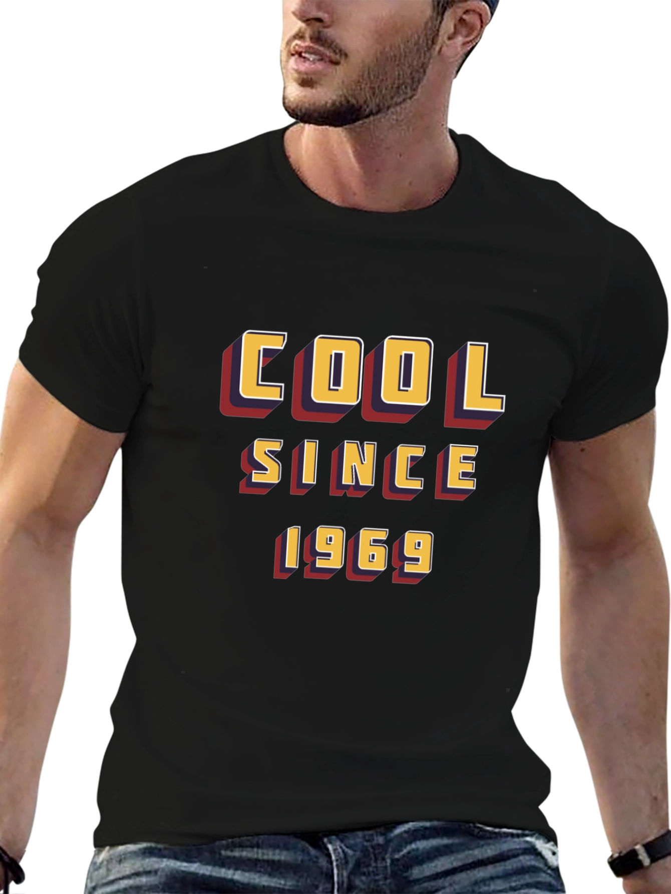 Cool Since 1969 Graphic Tee - Black