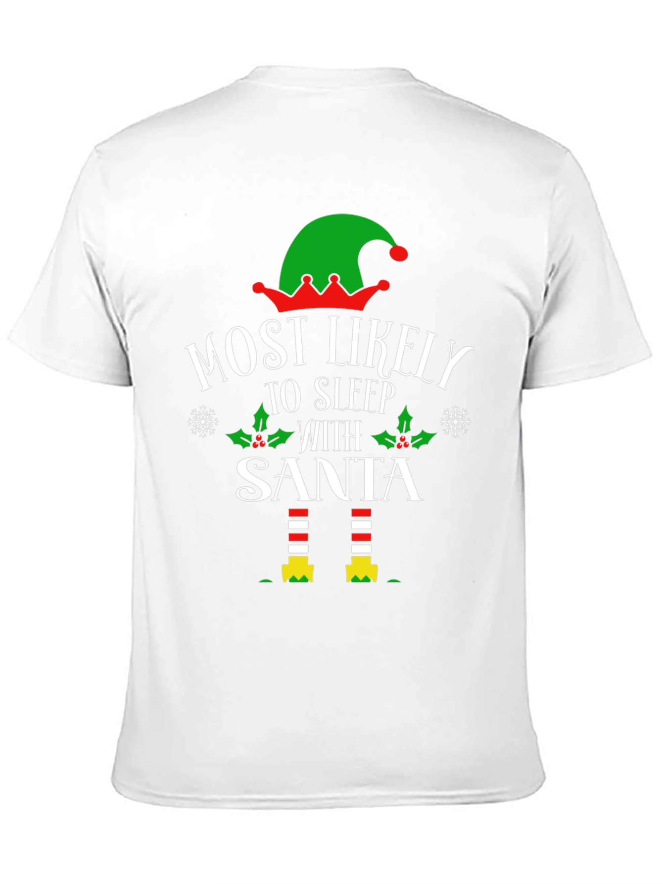 Most Likely to Sleep With Santa Christmas Tee