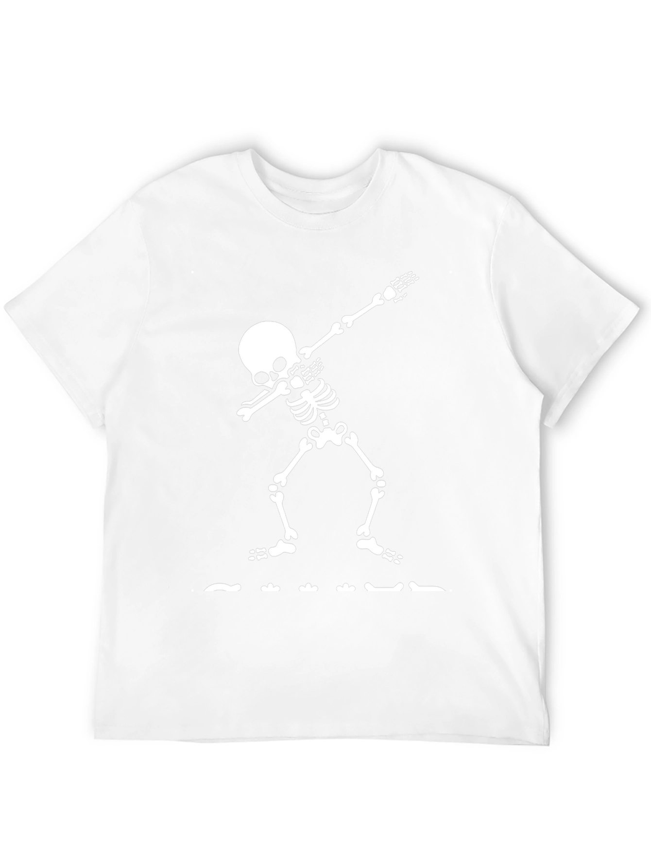 Dabbing Skeleton Graphic Tee - Black T-Shirt