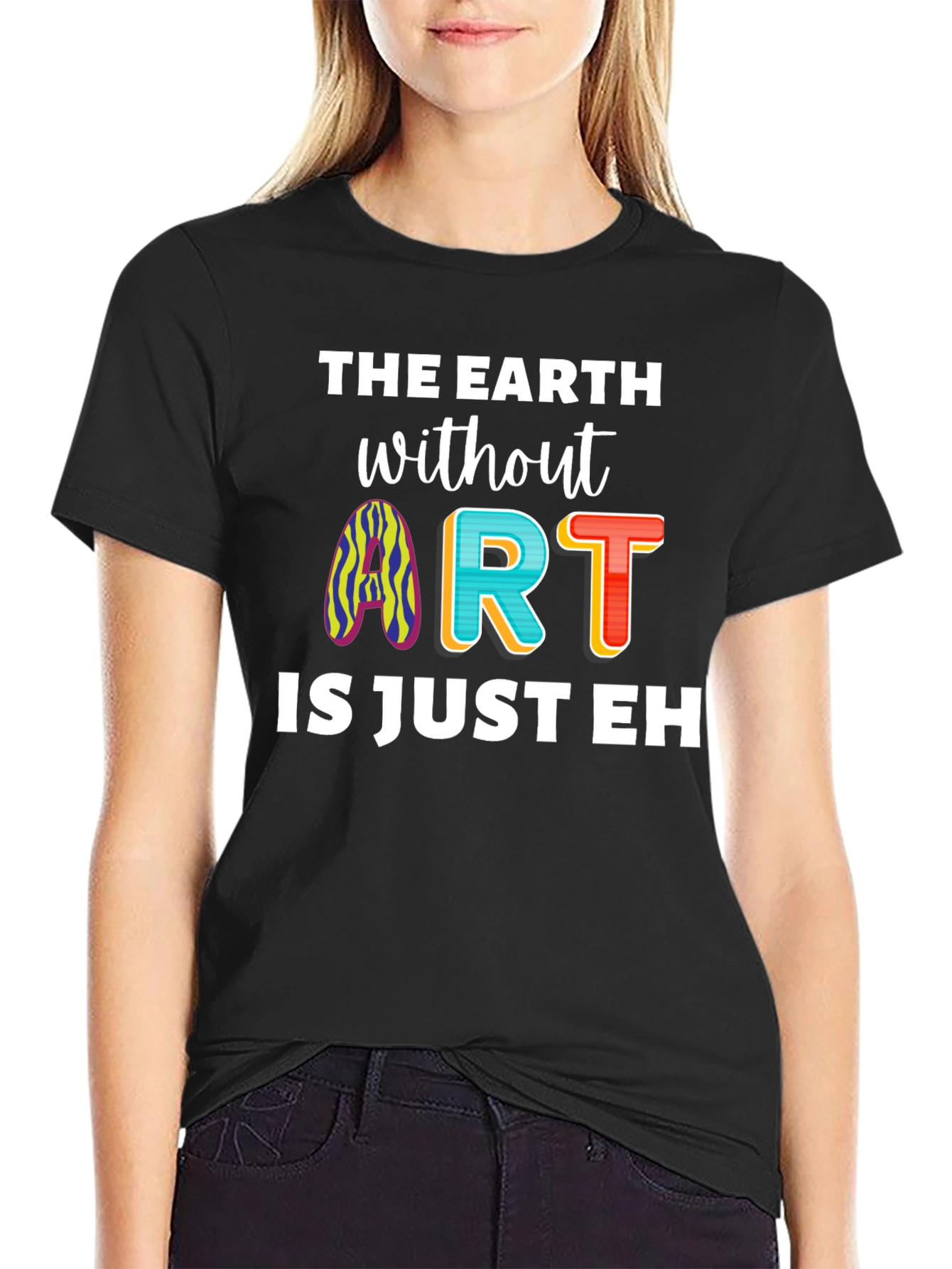 The Earth Without Art Mens Graphic T-Shirt