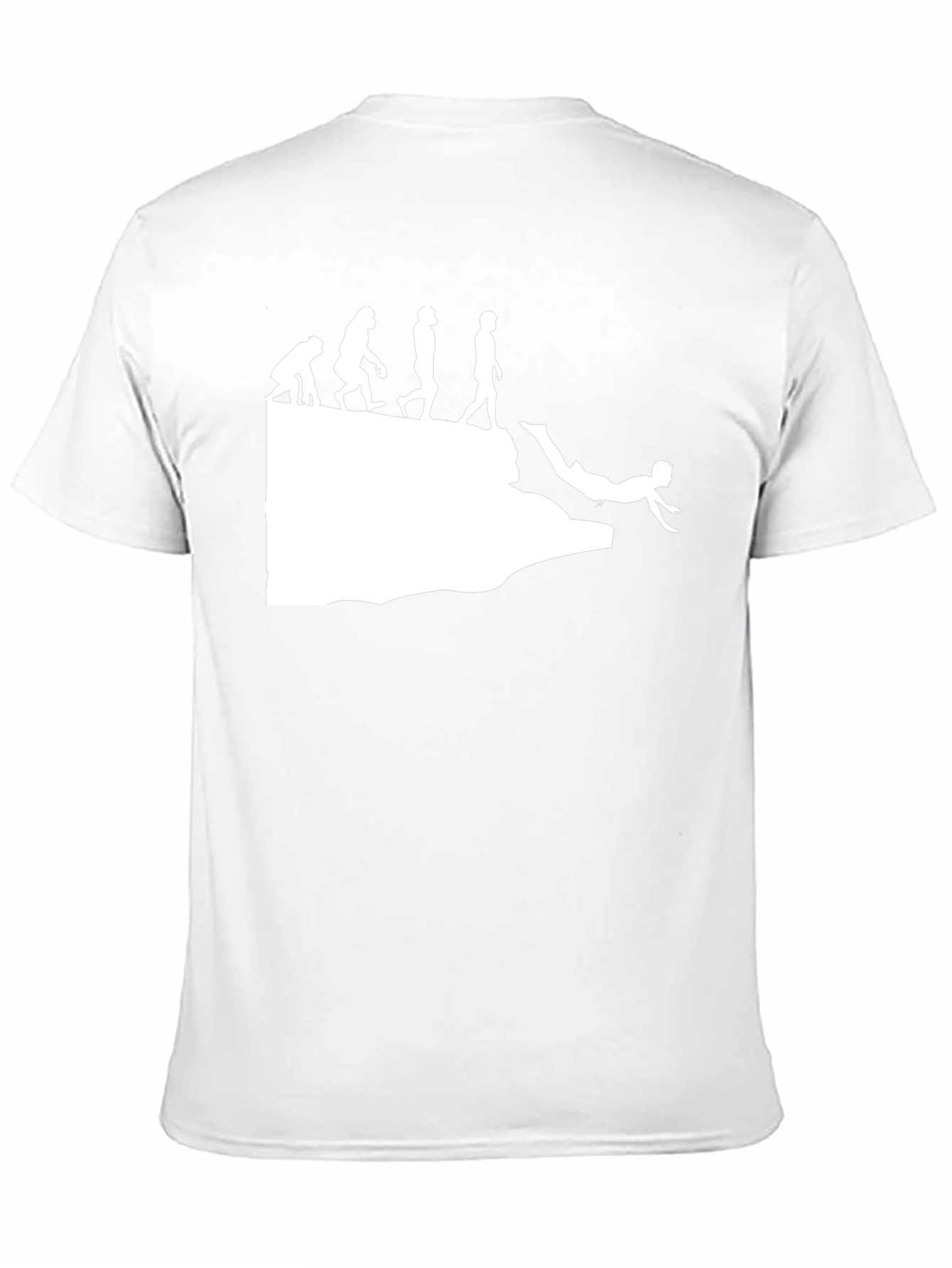 Evolution Dive Tee - Funny Cliff Jumper Shirt