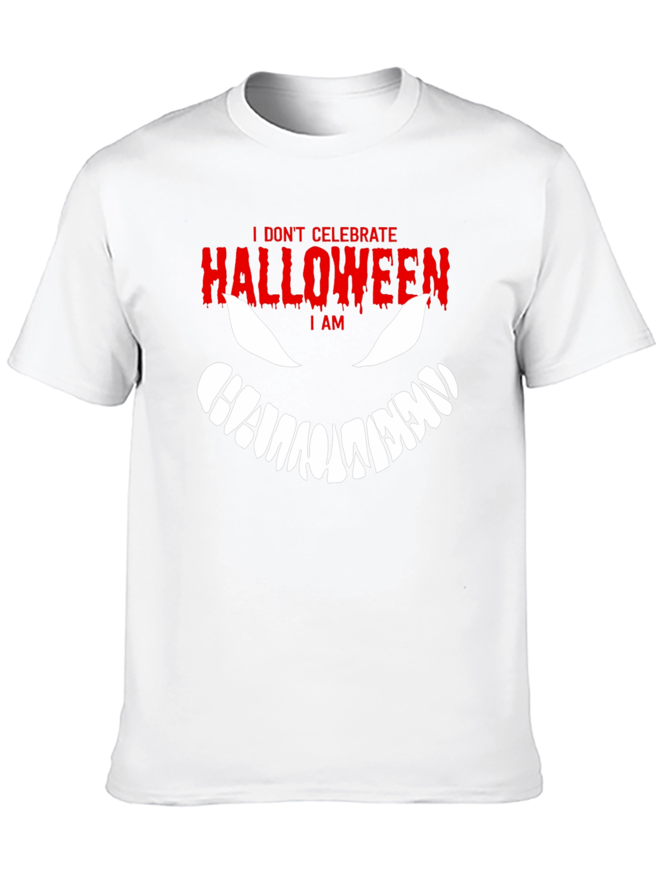 I Am Halloween Graphic T-Shirt - Spooky Season Tee