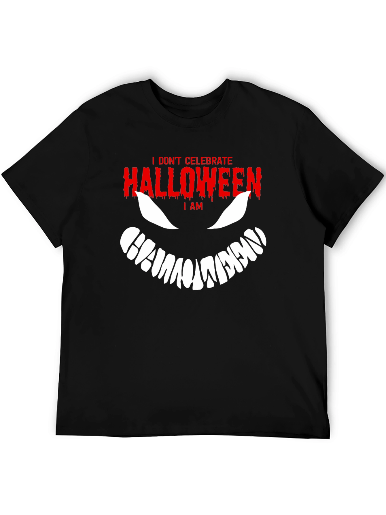 I Am Halloween Graphic T-Shirt - Spooky Season Tee