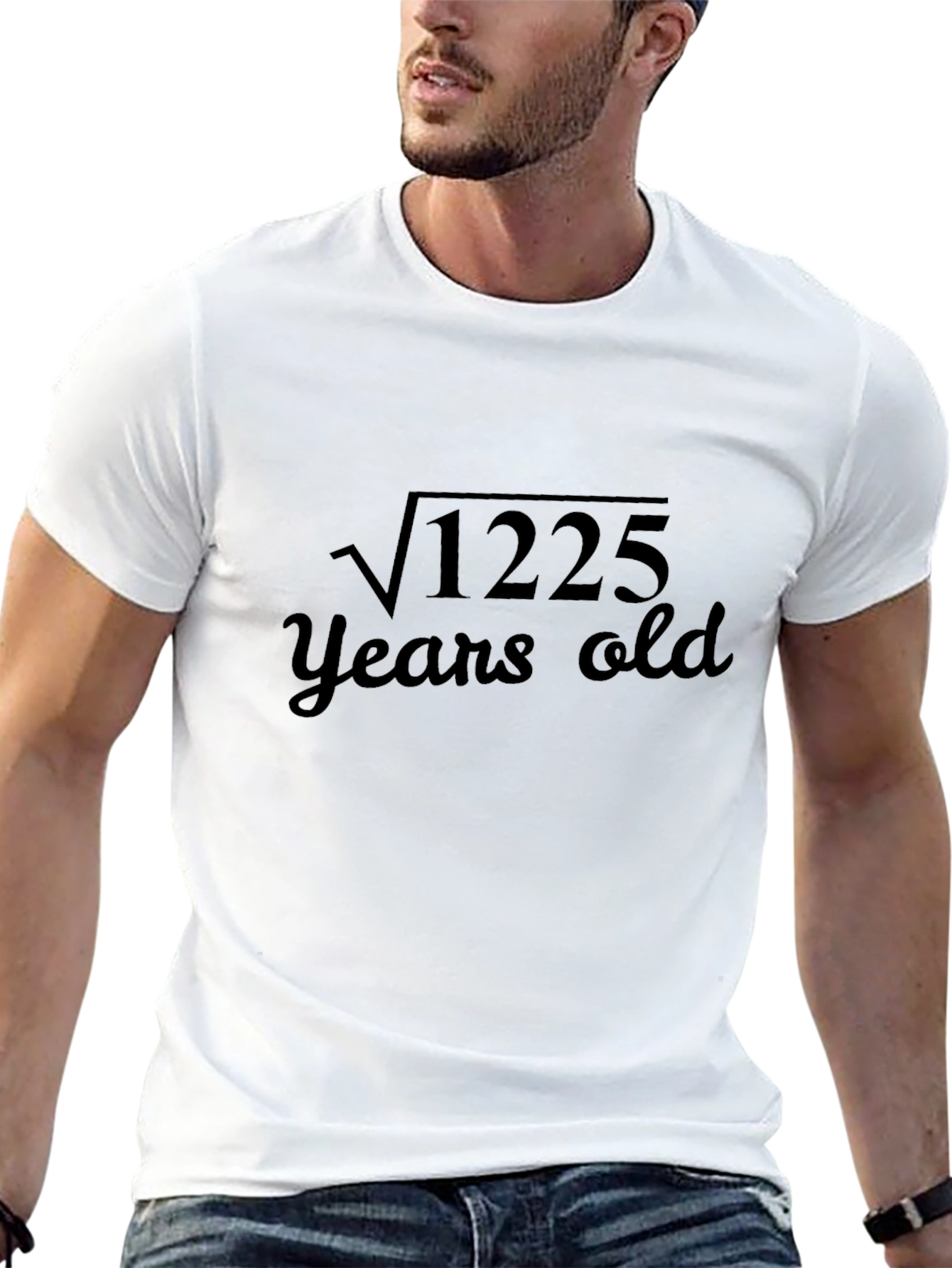 Funny Math Birthday T-Shirt - 35 Years Old