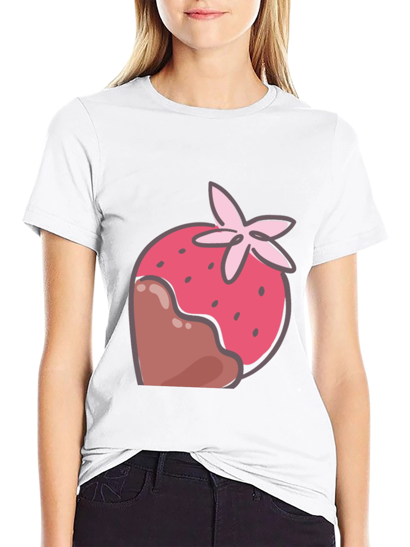 Strawberry Chocolate Dipped T-Shirt