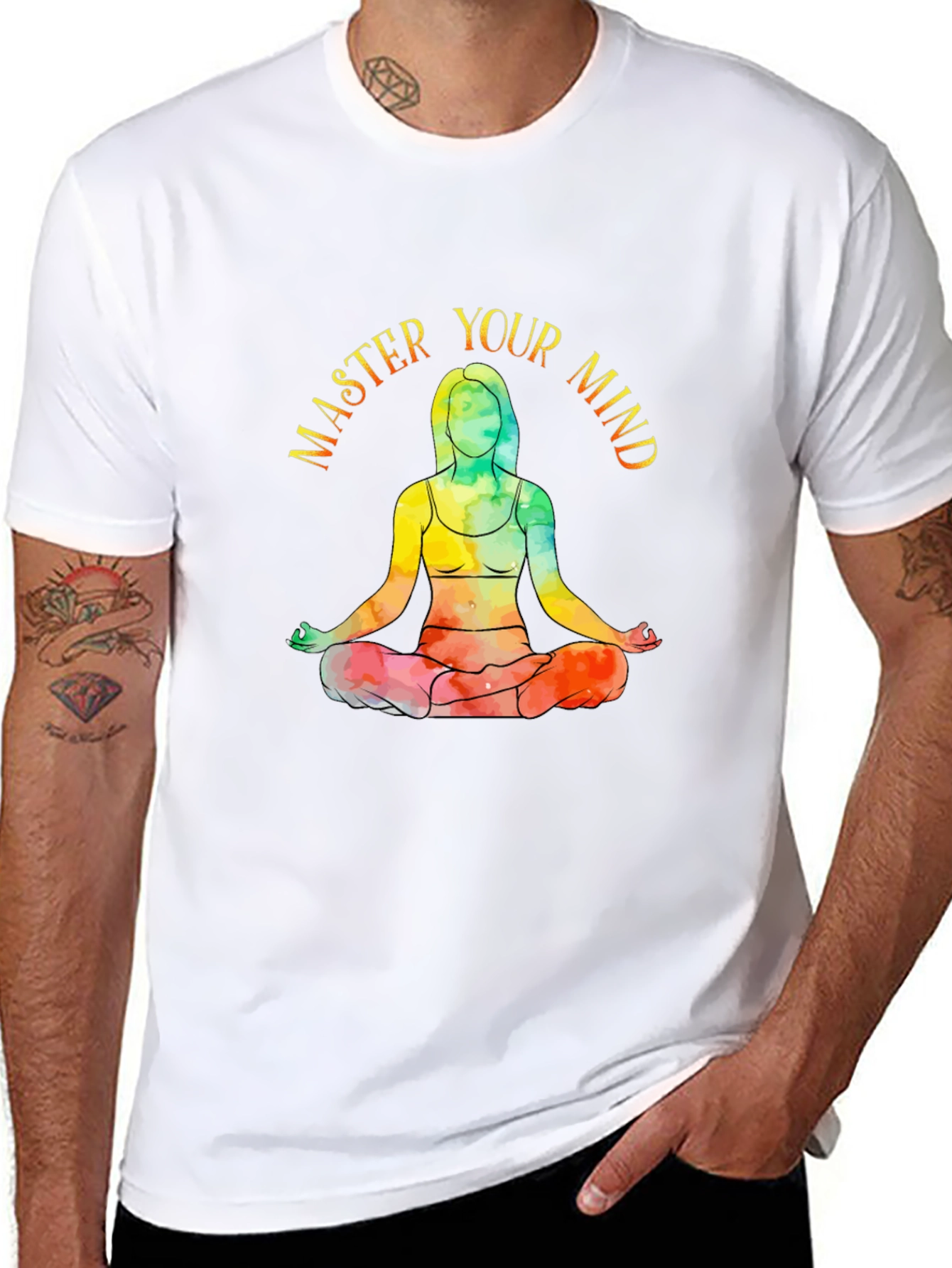 Master Your Mind Yoga T-Shirt - Meditate in Style!