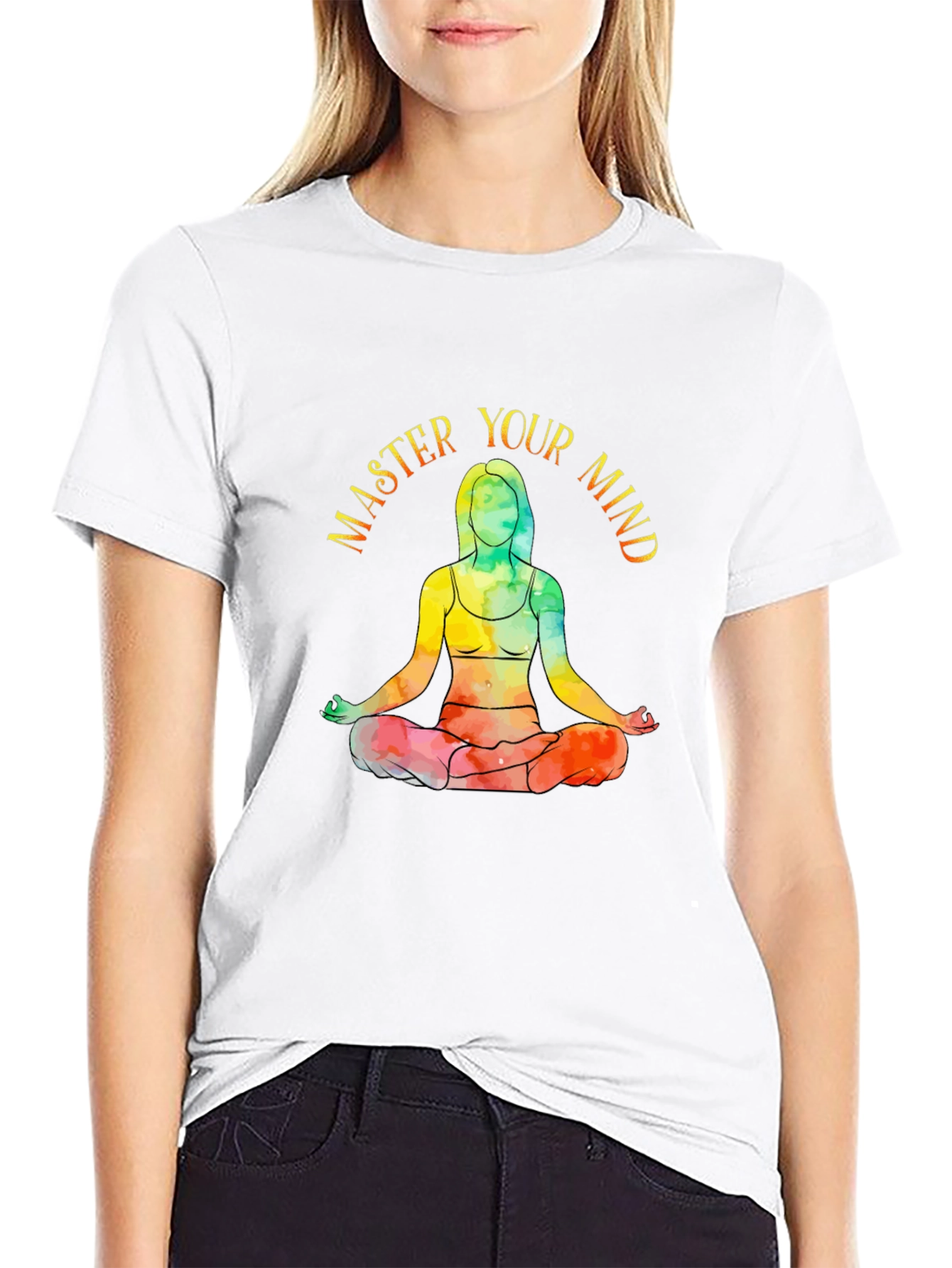 Master Your Mind Yoga T-Shirt - Meditate in Style!