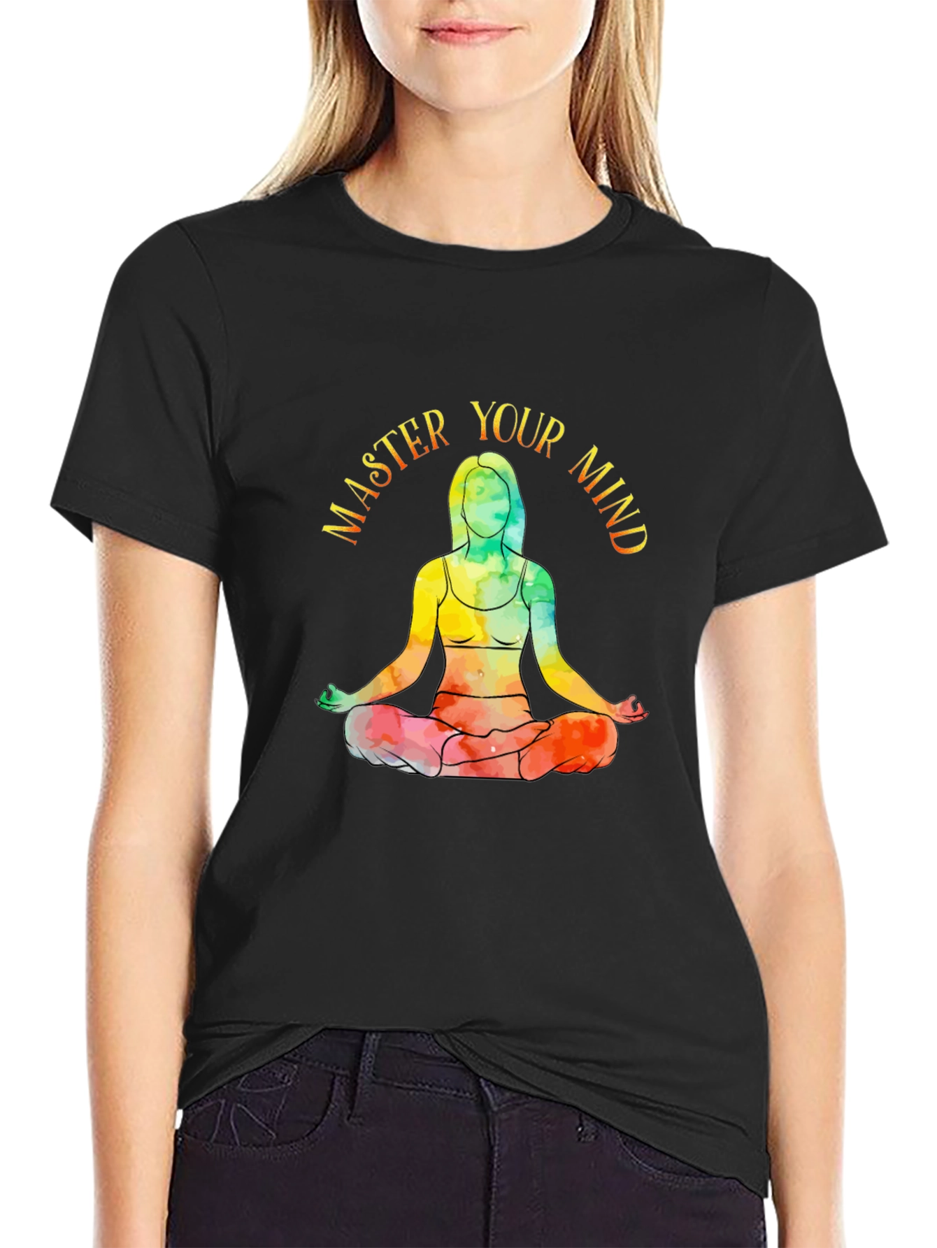 Master Your Mind Yoga T-Shirt - Meditate in Style!
