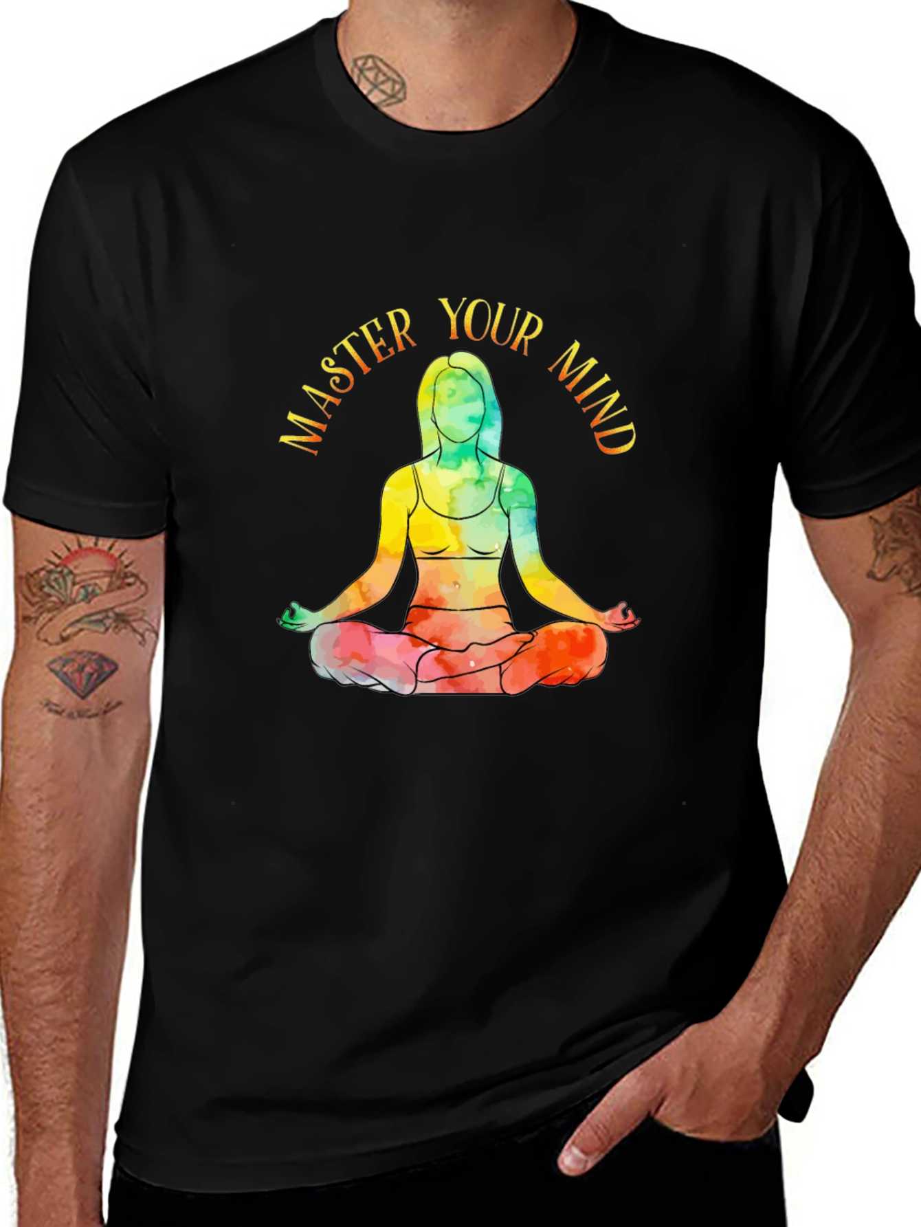 Master Your Mind Yoga T-Shirt - Meditate in Style!
